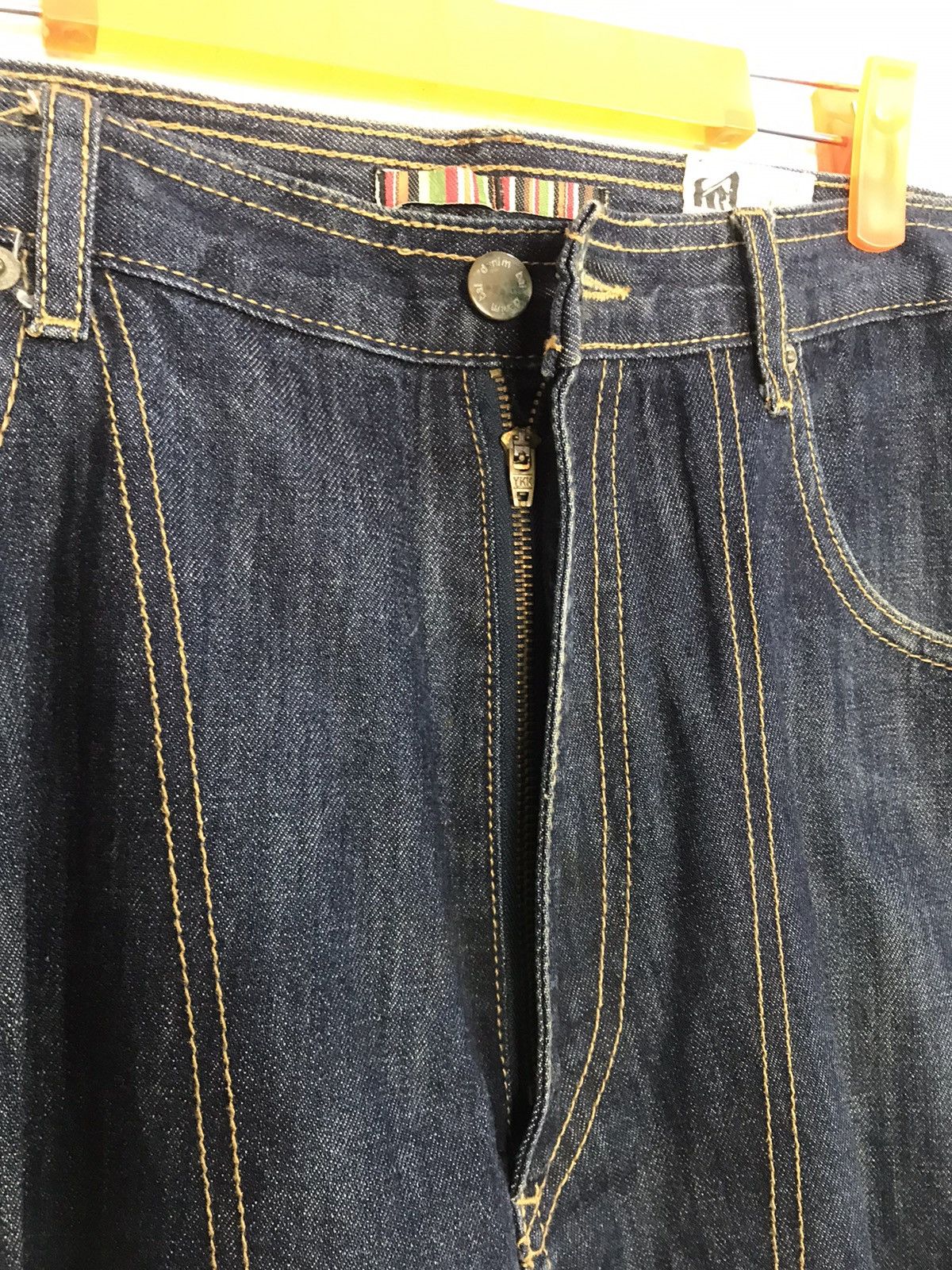 Japanese Brand Active Urban Wear Balance wear Double Knee Denim Jeans Size US 36 / EU 52 - 6 Thumbnail