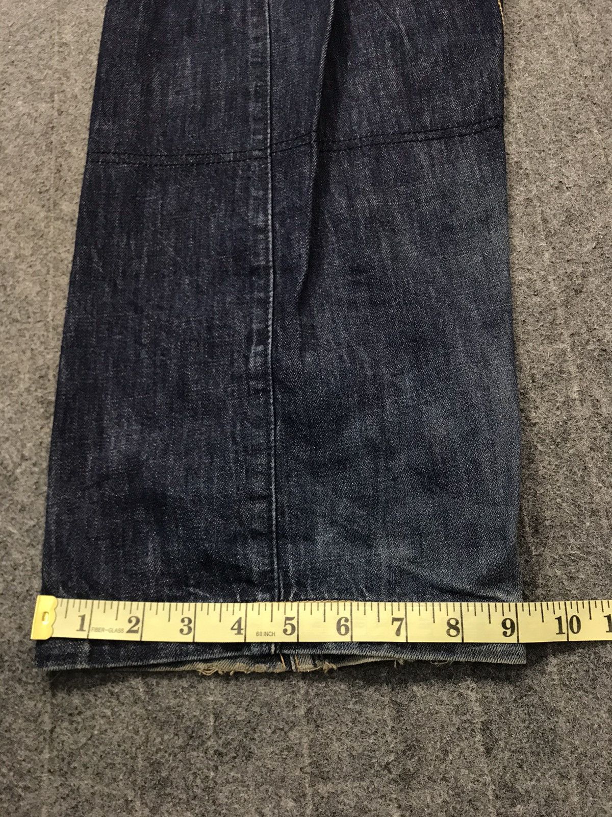 Japanese Brand Active Urban Wear Balance wear Double Knee Denim Jeans Size US 36 / EU 52 - 17 Thumbnail