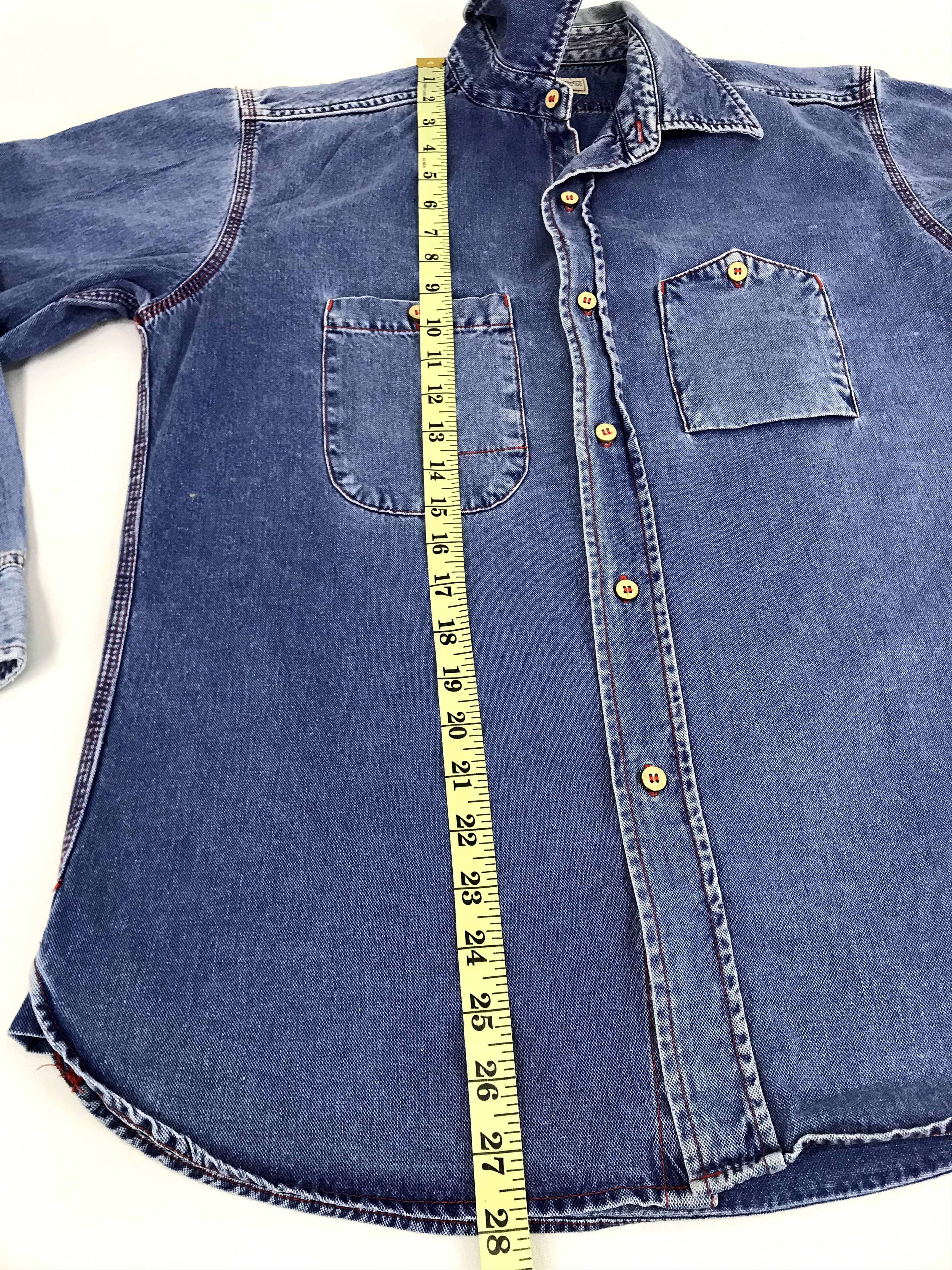 Big John Rare Vintage IPE Big John Indigo Planet Earth Denim Jeans Size US L / EU 52-54 / 3 - 9 Thumbnail