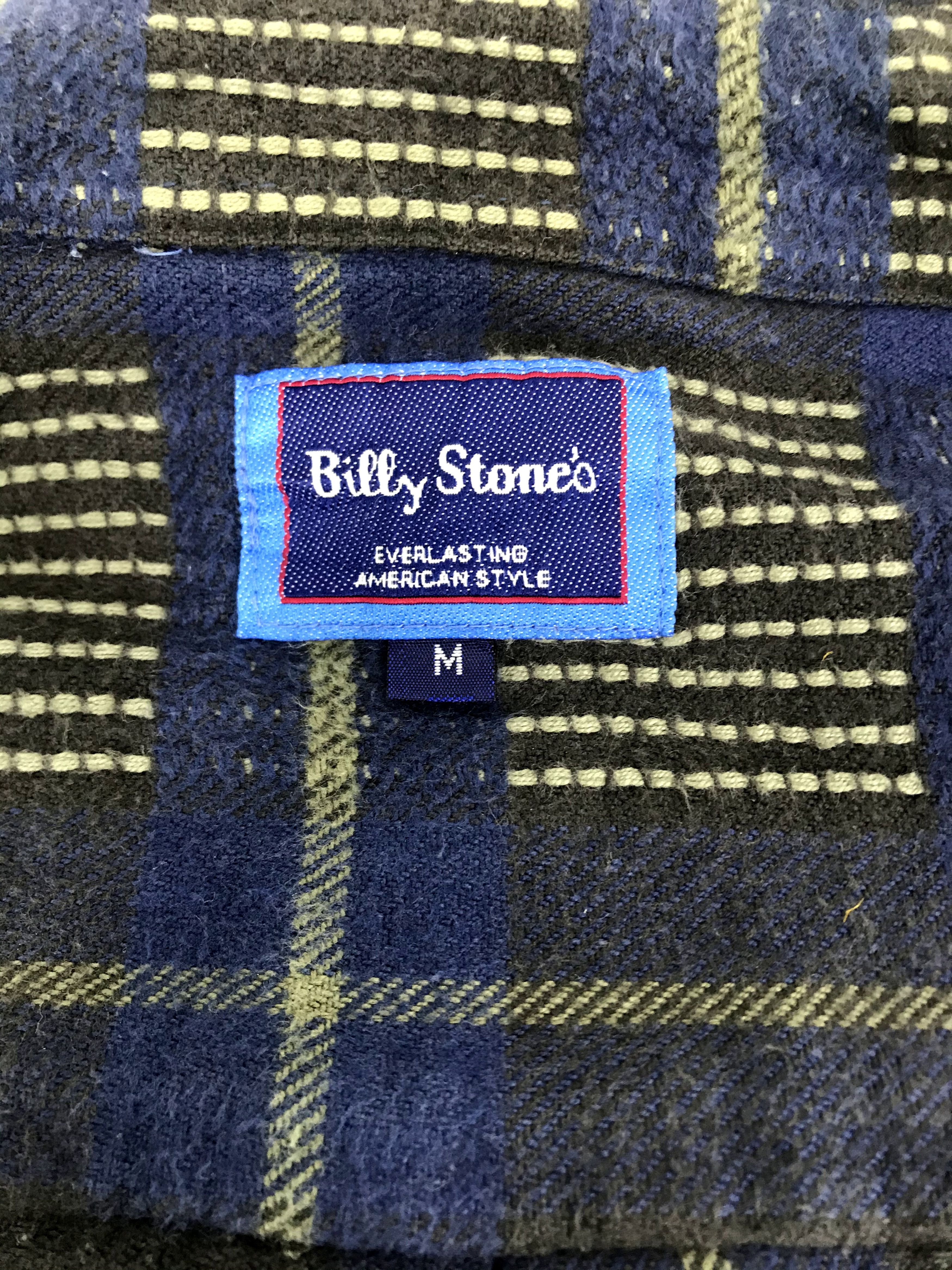 Flannel Vintage Billy Stone's American Flannel Shirt Button Down Size US XL / EU 56 / 4 - 6 Thumbnail