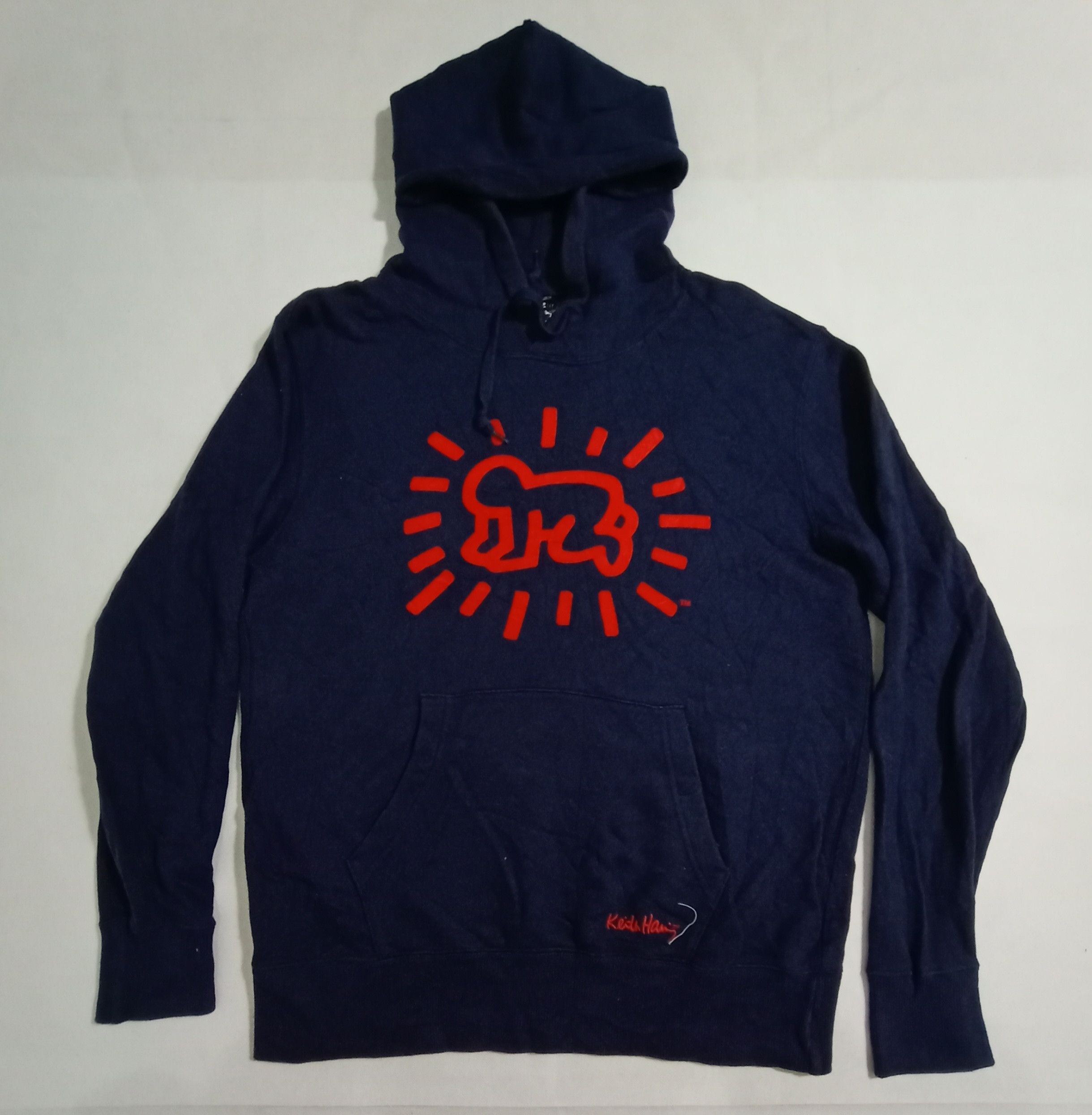 Designer Keith HARING Radiant Baby Pop Art Hoodie Size US M / EU 48-50 / 2 - 1 Thumbnail