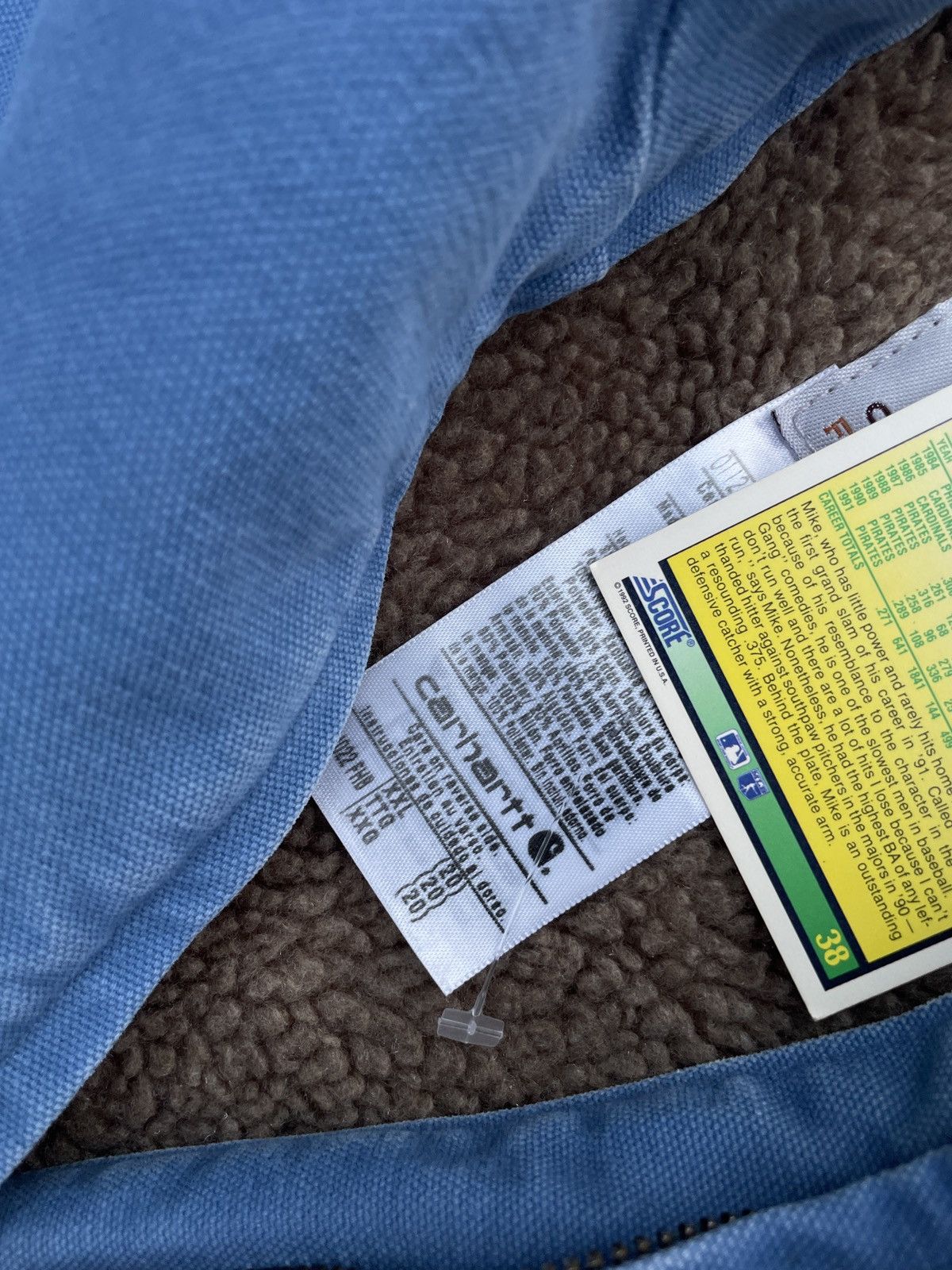Carhartt × Vintage Vintage Sherpa Carhartt A$AP Rocky baby blue Size US XL / EU 56 / 4 - 5 Thumbnail