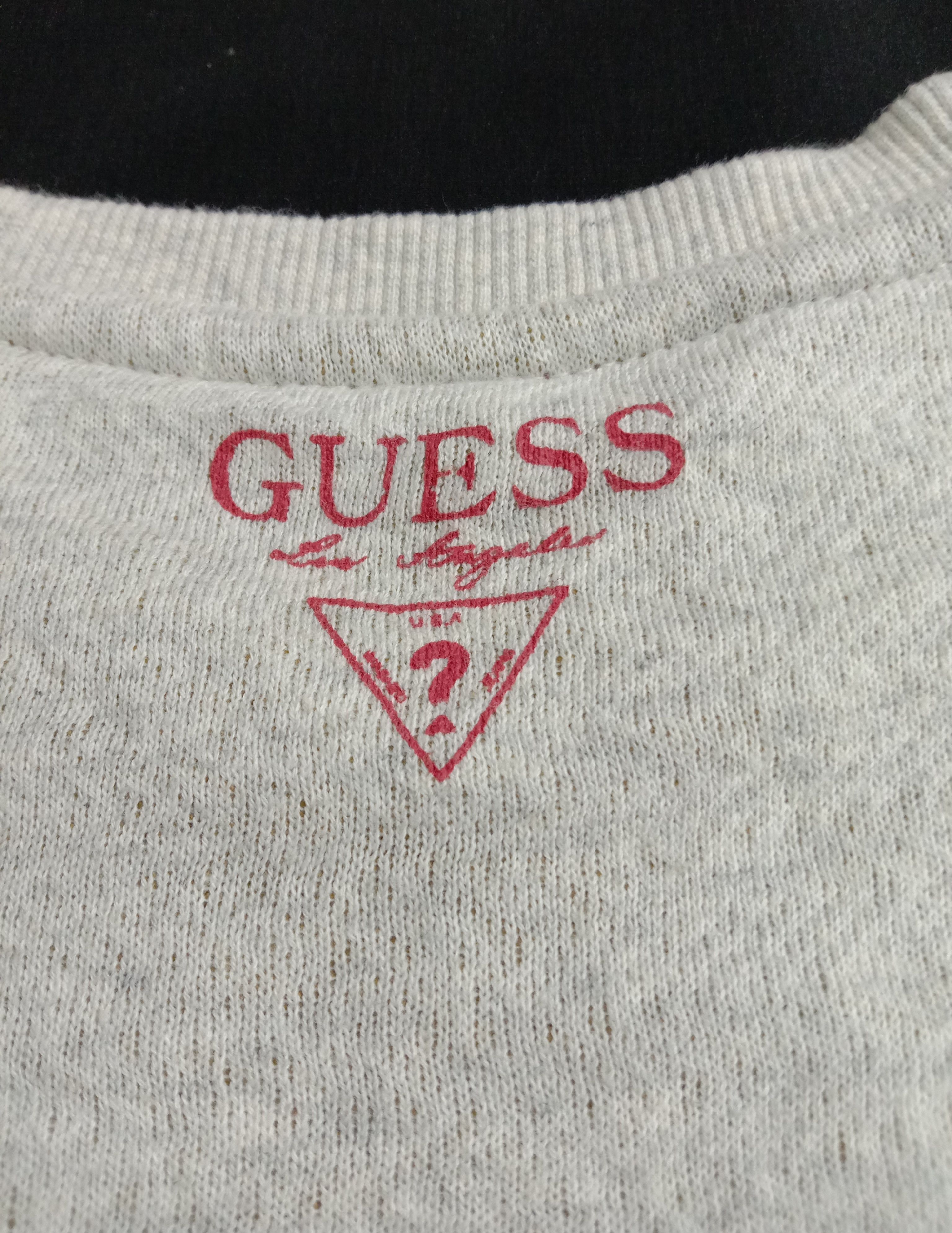 Guess Vintage GUESS U.S.A Washed Jeans Sweatshirt Embroidery Logo Size US S / EU 44-46 / 1 - 6 Thumbnail