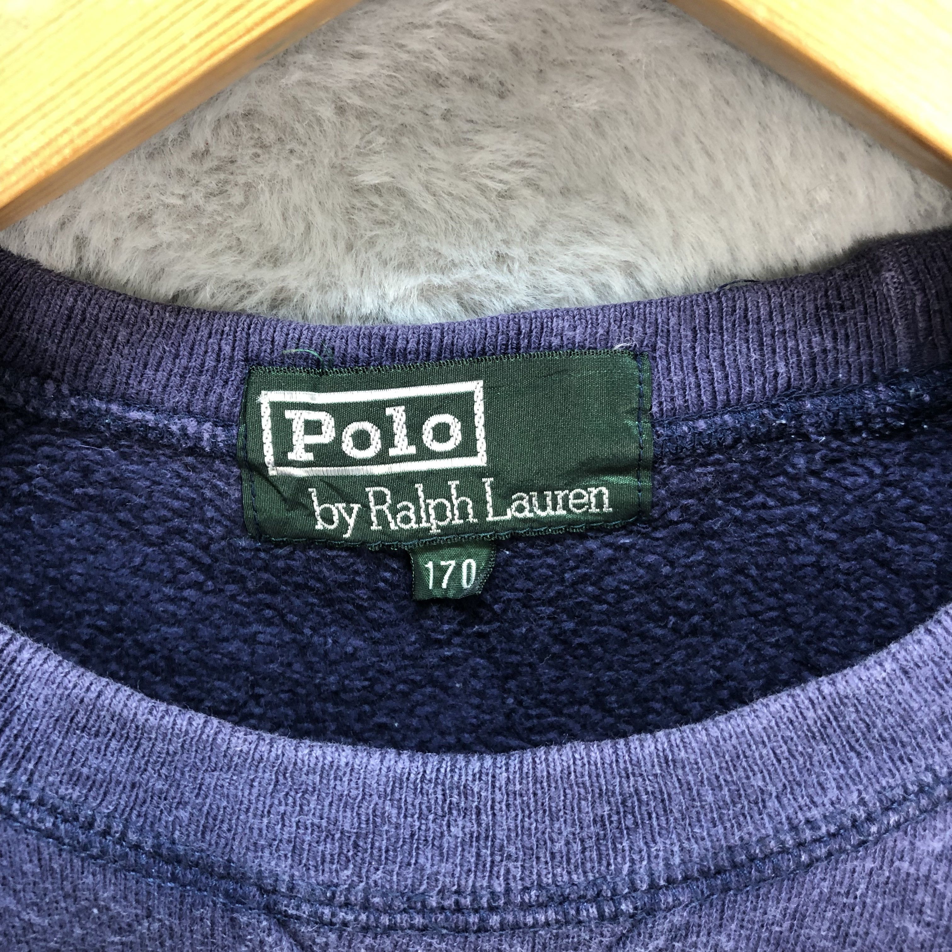 Polo Ralph Lauren Vintage 90s Polo Ralph Lauren Big Logo Sweatshirts #5870-211 Size US S / EU 44-46 / 1 - 7 Thumbnail