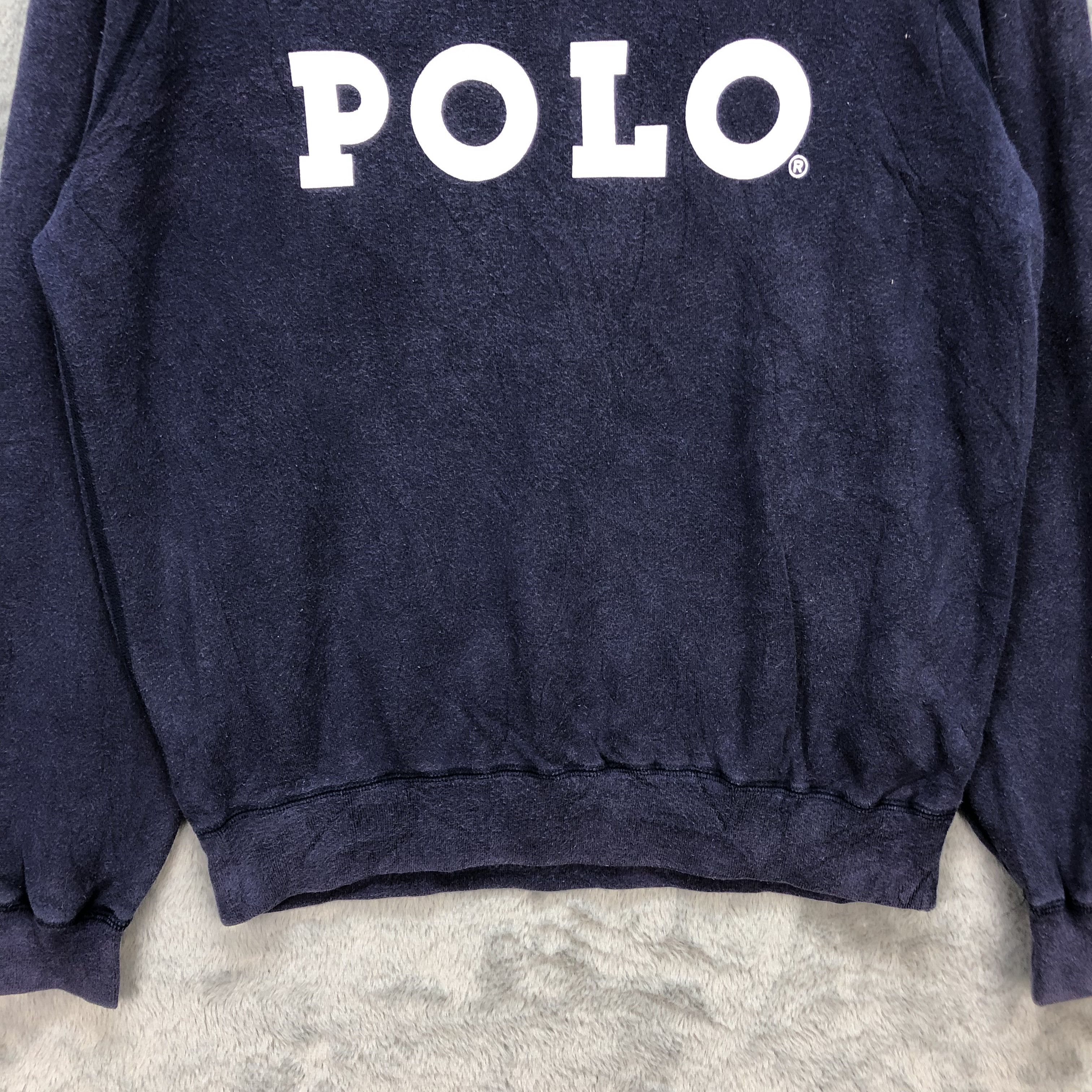 Polo Ralph Lauren Vintage 90s Polo Ralph Lauren Big Logo Sweatshirts #5870-211 Size US S / EU 44-46 / 1 - 4 Thumbnail