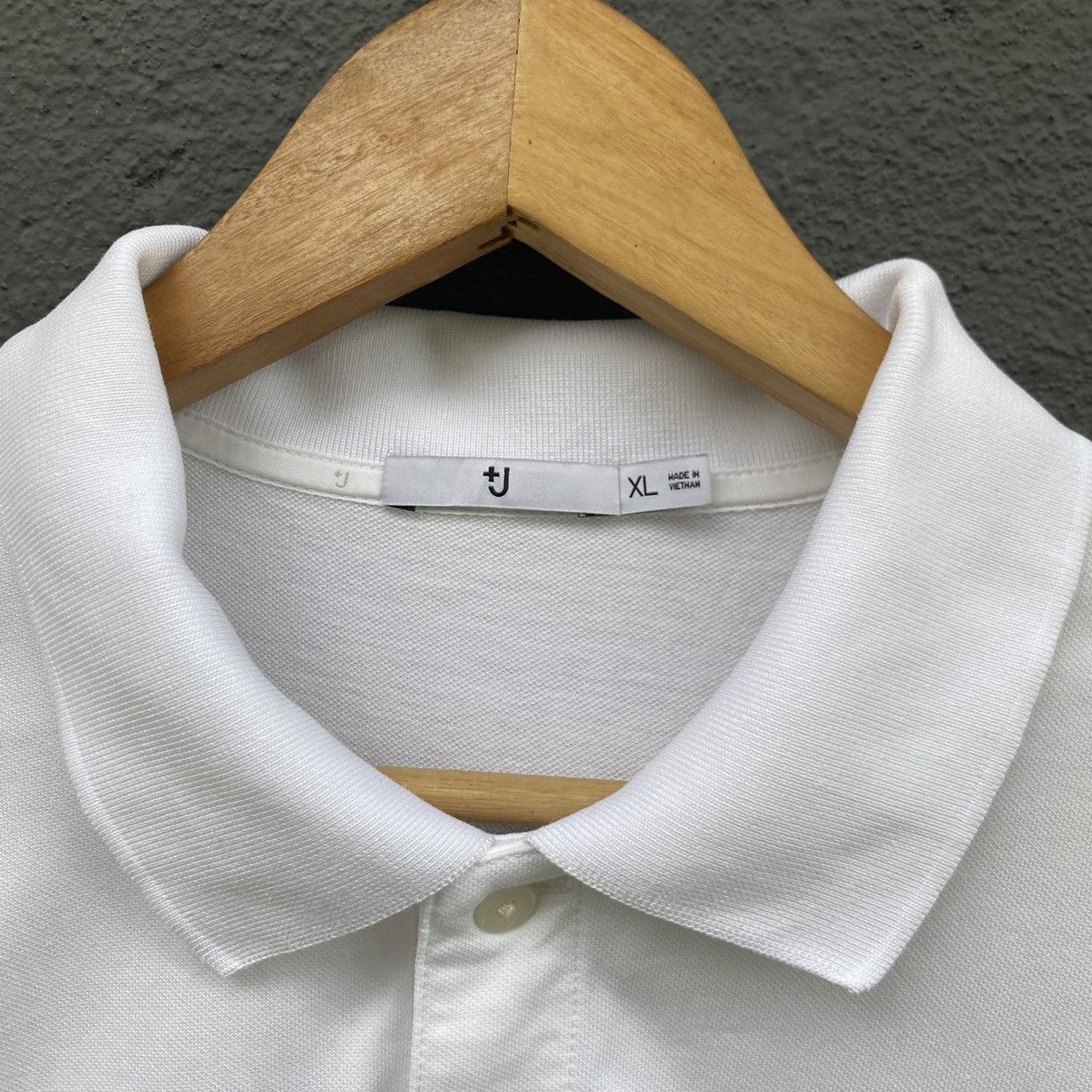 Jil Sander × Uniqlo Jil Sander x Uniqlo Japanese Brand ERD GRUNGE POLO TEE Size US XL / EU 56 / 4 - 2 Thumbnail