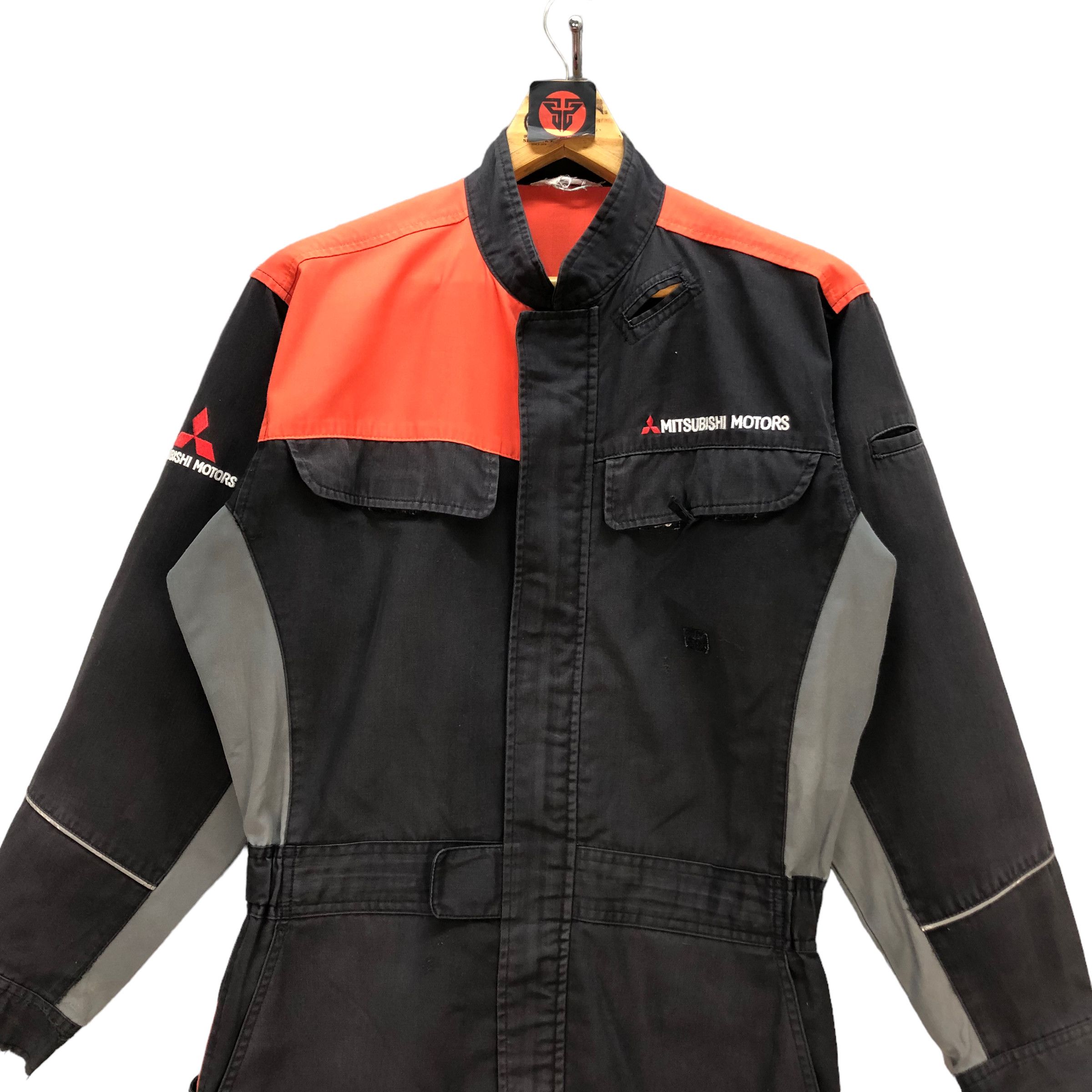 Japanese Brand MITSUBISHI MOTORS COVERALLS #7133-111 Size US 34 / EU 50 - 2 Thumbnail