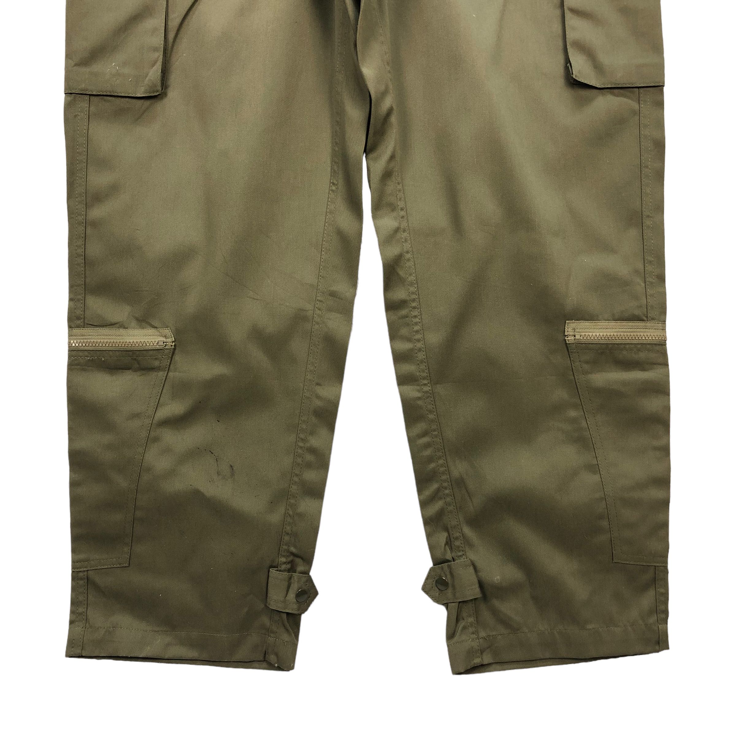 Japanese Brand HOUSTON COVERALLS SAGE GREEN TYPE K-2B #7130-111 Size US 39 - 6 Thumbnail