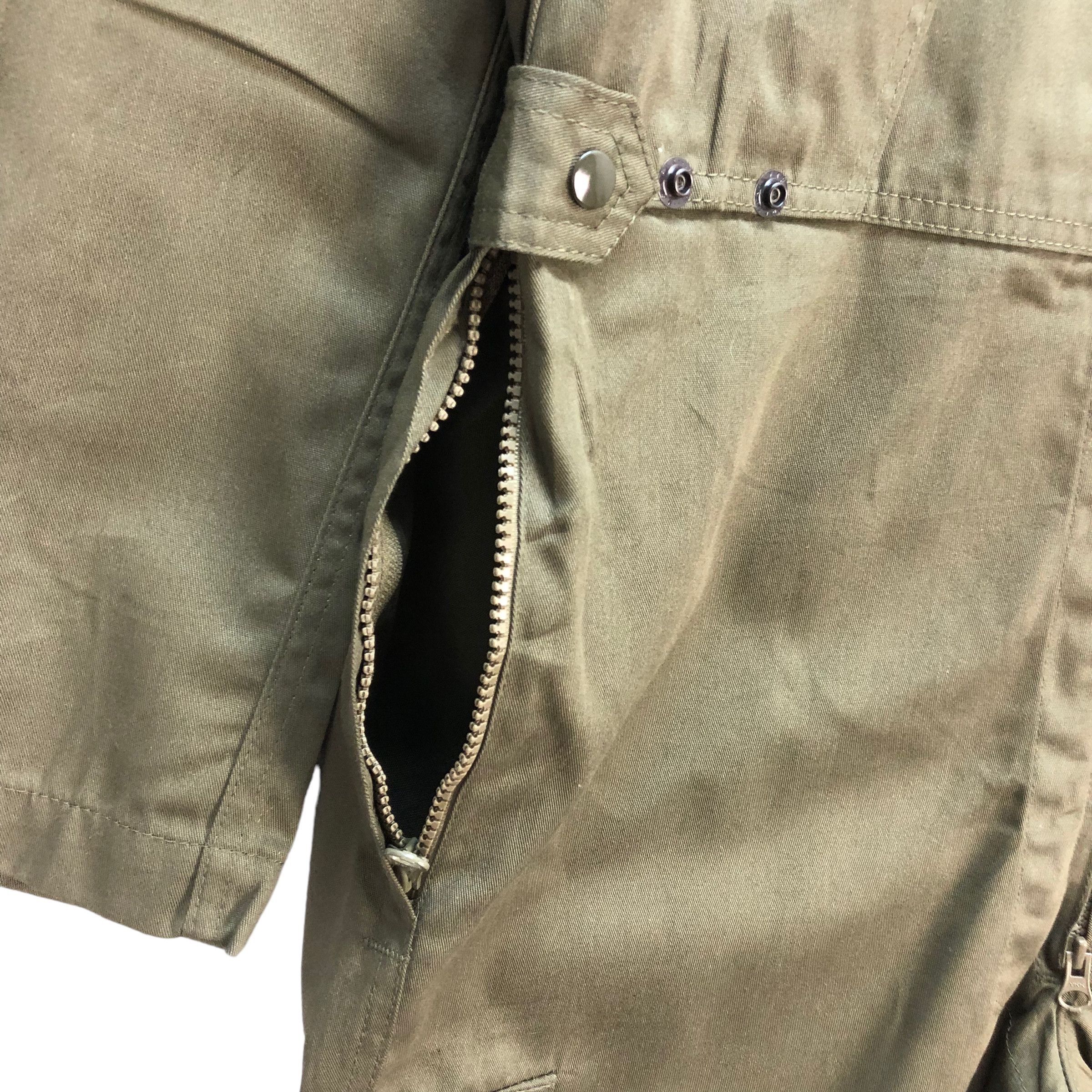 Japanese Brand HOUSTON COVERALLS SAGE GREEN TYPE K-2B #7130-111 Size US 39 - 5 Thumbnail