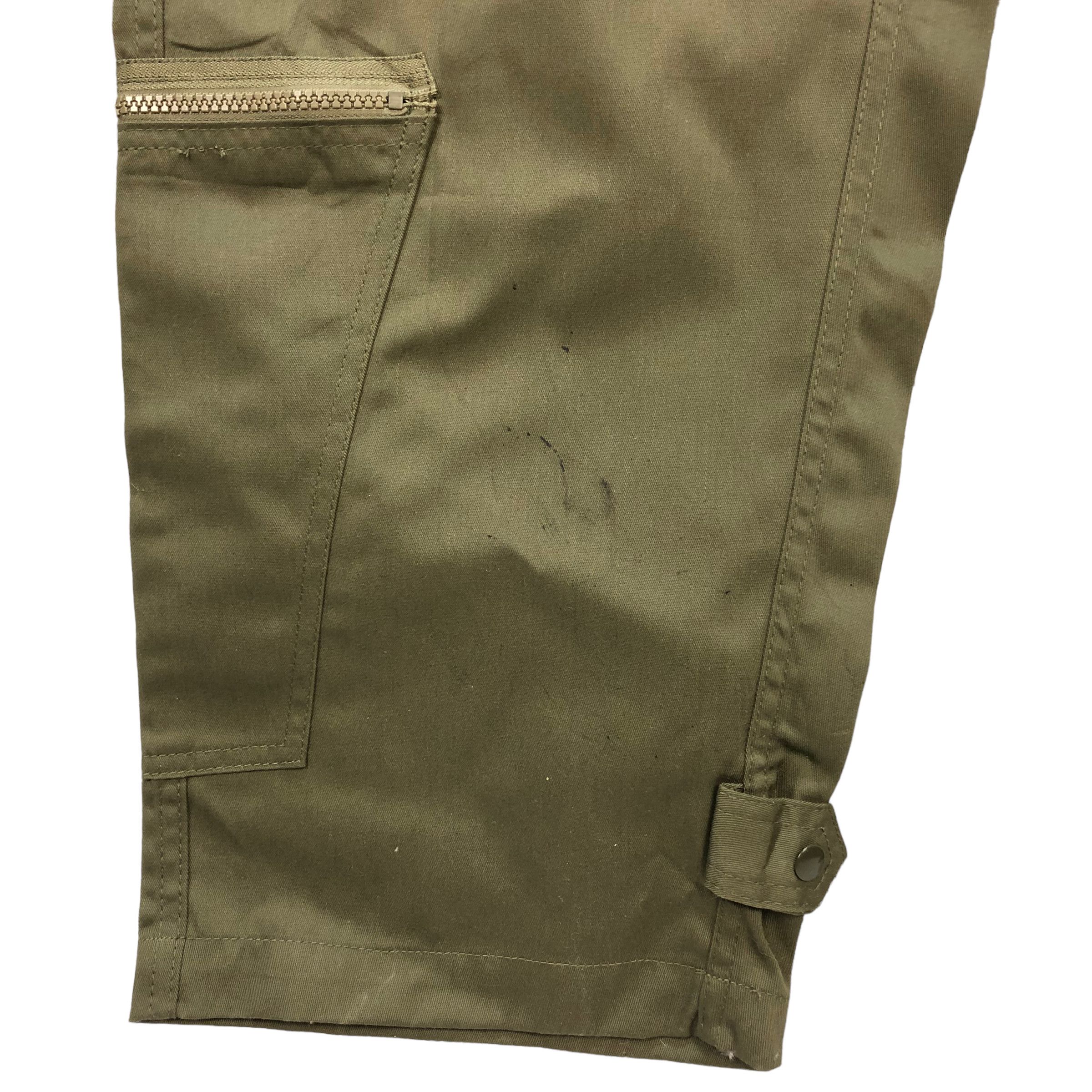 Japanese Brand HOUSTON COVERALLS SAGE GREEN TYPE K-2B #7130-111 Size US 39 - 7 Thumbnail
