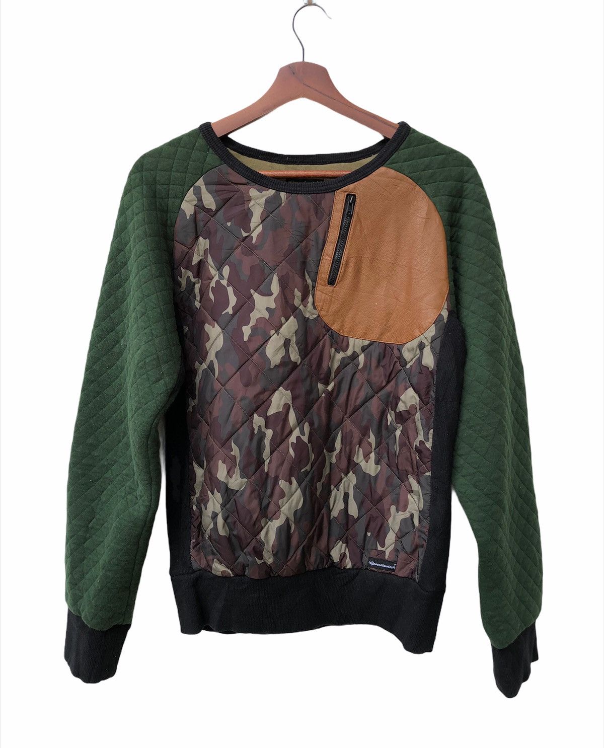 Japanese Brand Japanese Brand General Switch Camo SweathirtDouble Ellbow Size US S / EU 44-46 / 1 - 1 Thumbnail