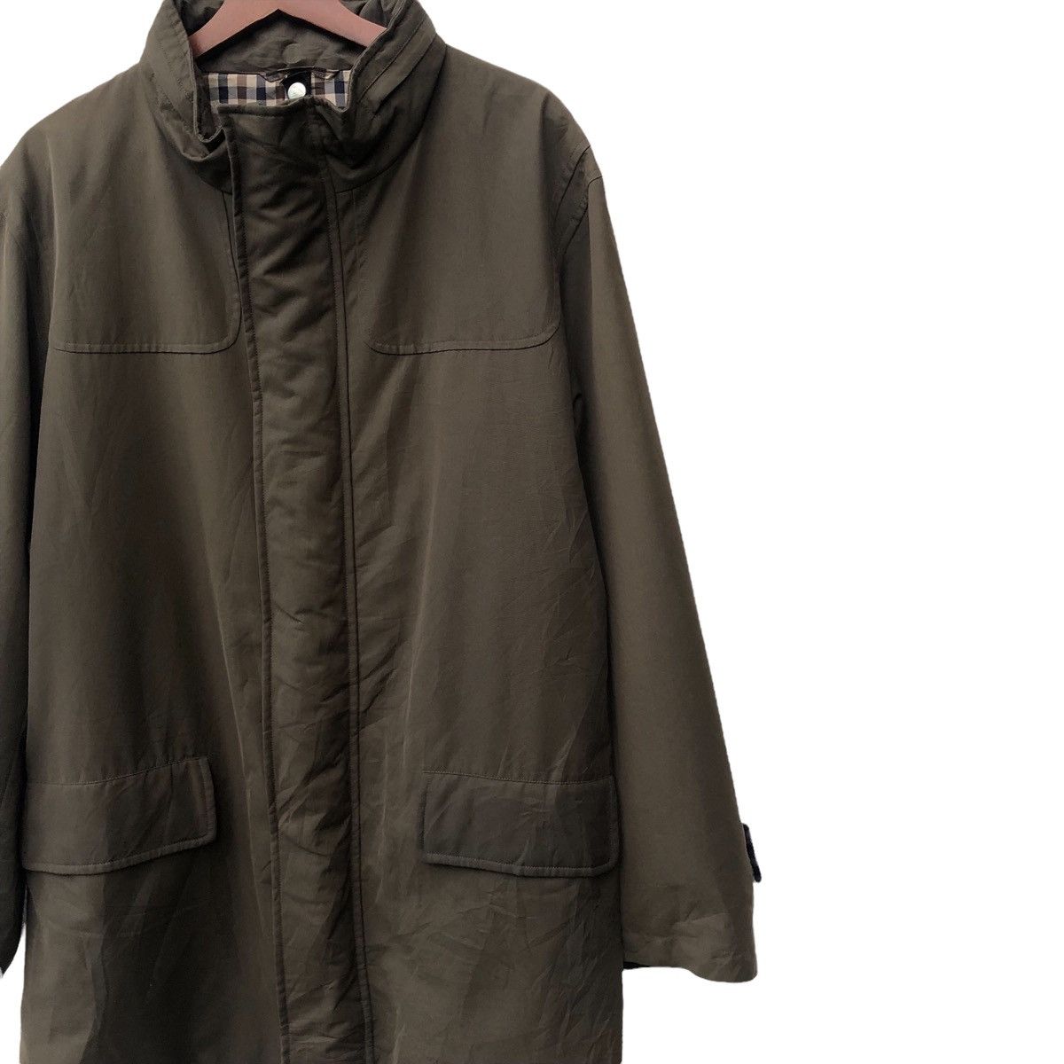Aquascutum 🔥VINTAGE ACUASCUTUM TRENCH COAT JACKET Size US M / EU 48-50 / 2 - 4 Thumbnail