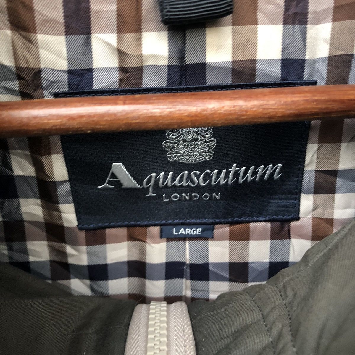 Aquascutum 🔥VINTAGE ACUASCUTUM TRENCH COAT JACKET Size US M / EU 48-50 / 2 - 8 Thumbnail
