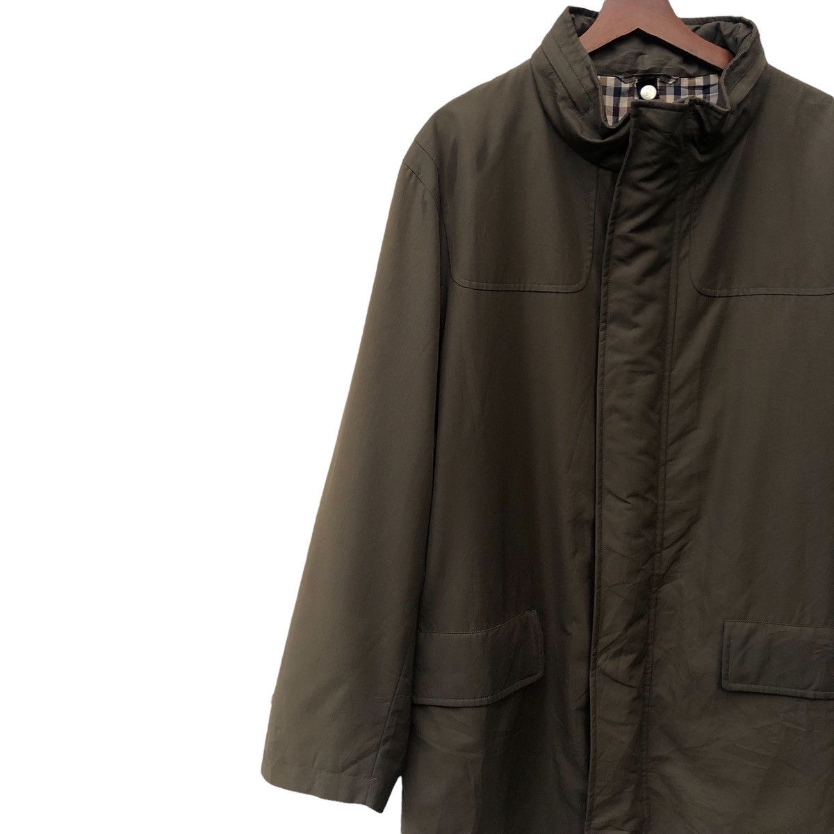 Aquascutum 🔥VINTAGE ACUASCUTUM TRENCH COAT JACKET Size US M / EU 48-50 / 2 - 3 Thumbnail