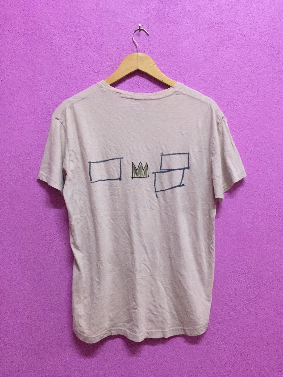 Jean-Michel Basquiat Jean Michel Basquiat Uniqlo T-Shirts Size M Size US M / EU 48-50 / 2 - 2 Thumbnail