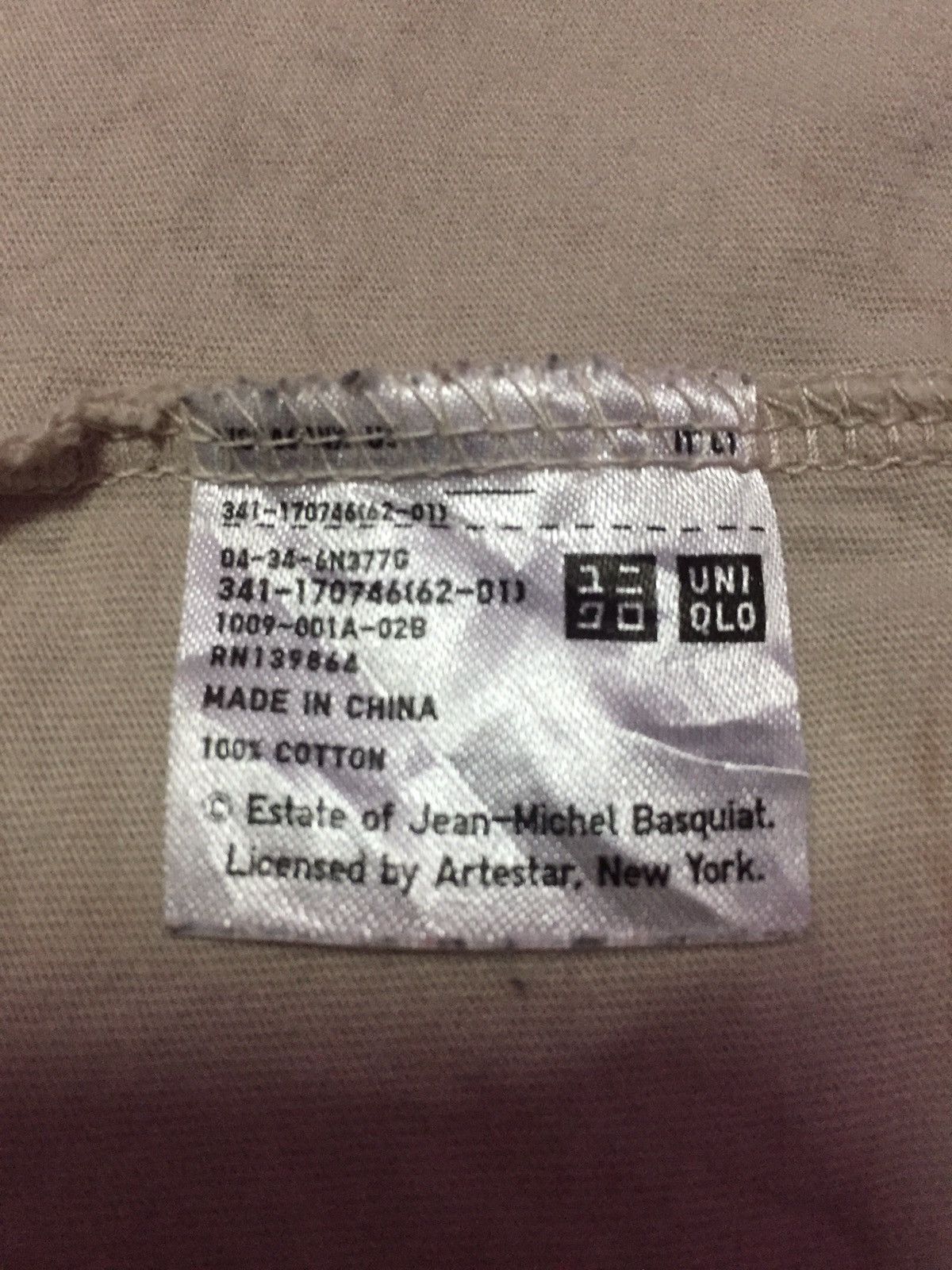 Jean-Michel Basquiat Jean Michel Basquiat Uniqlo T-Shirts Size M Size US M / EU 48-50 / 2 - 3 Thumbnail
