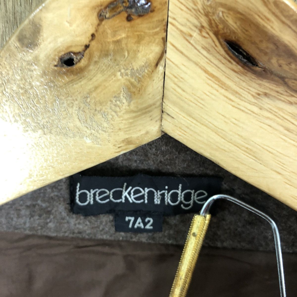 Japanese Brand Brecbenridge Brown Wool Varsity Jacket #1856 Size US M / EU 48-50 / 2 - 6 Thumbnail