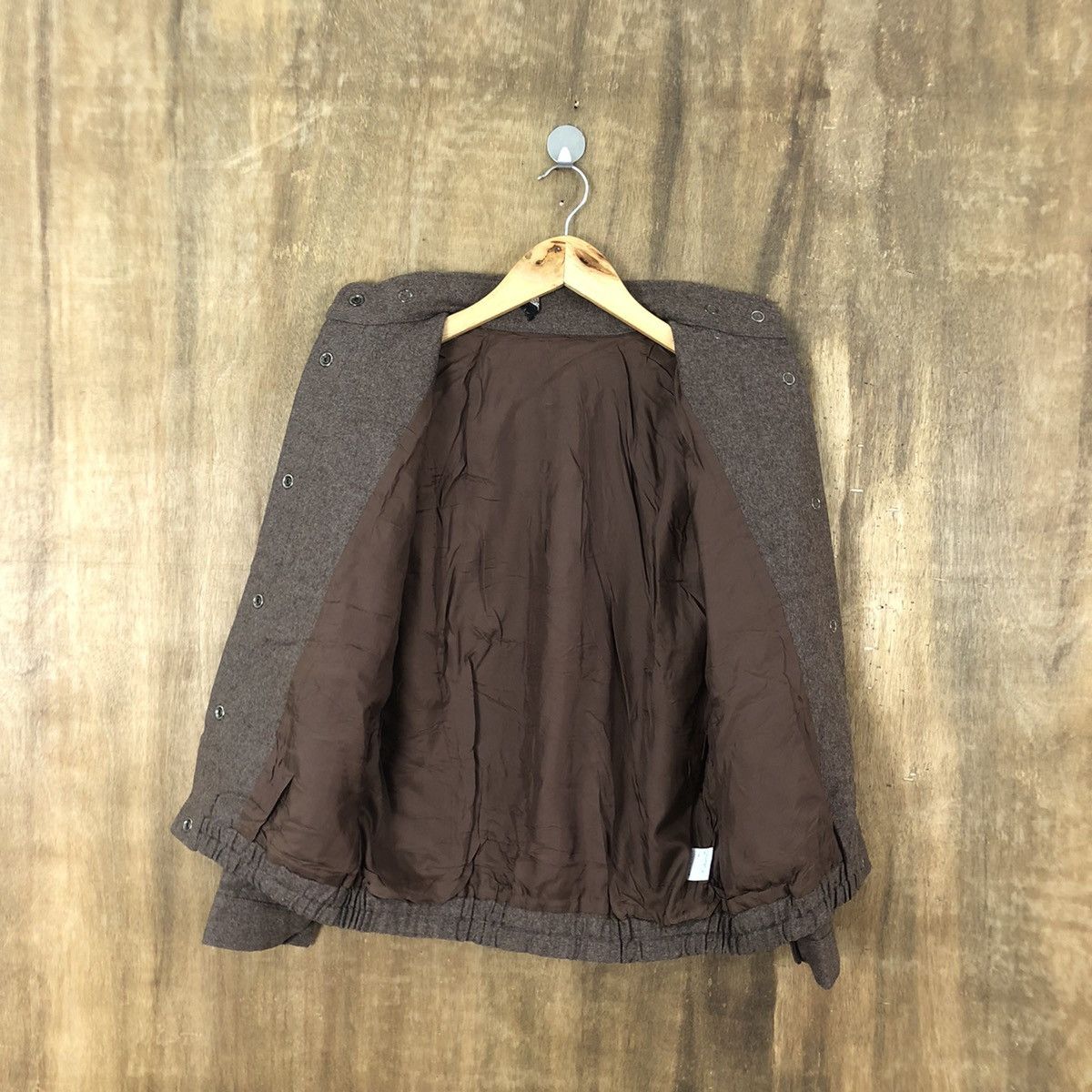Japanese Brand Brecbenridge Brown Wool Varsity Jacket #1856 Size US M / EU 48-50 / 2 - 5 Thumbnail