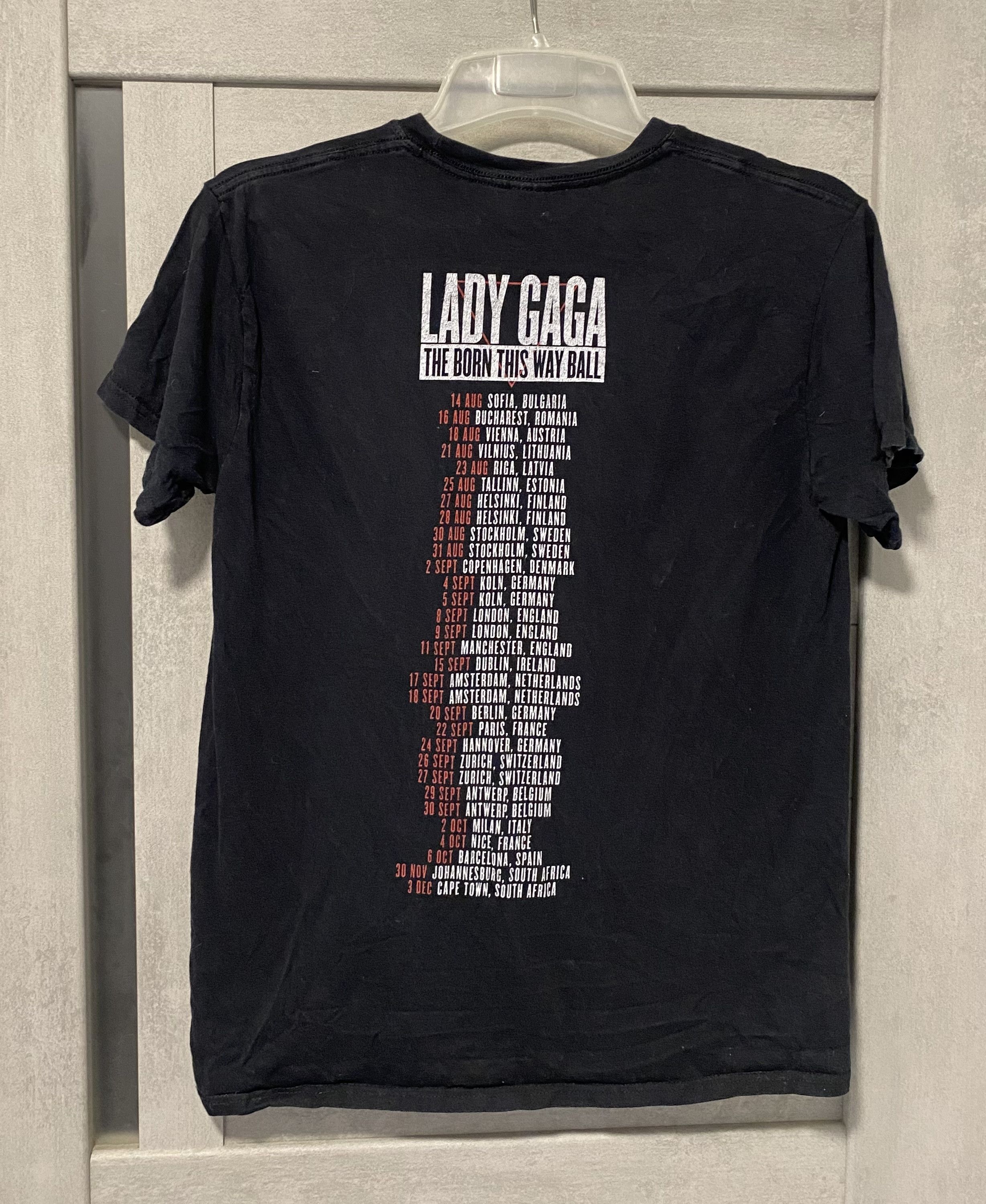 Vintage Lady Gaga Pony Ride The Born This Way World Tour Promo Tee | Grailed