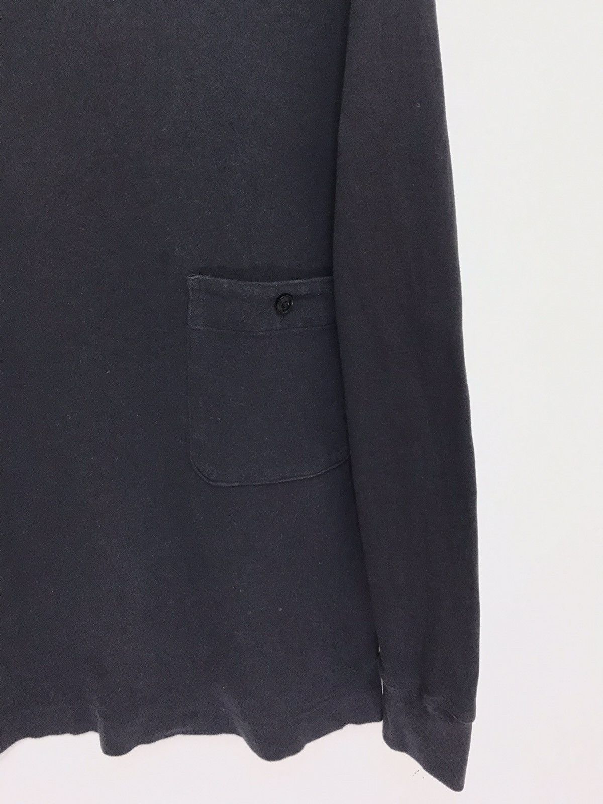 Christophe Lemaire Lemaire x Uniglo Long Sleeve Black Tee 6🟩3 Size US M / EU 48-50 / 2 - 2 Thumbnail
