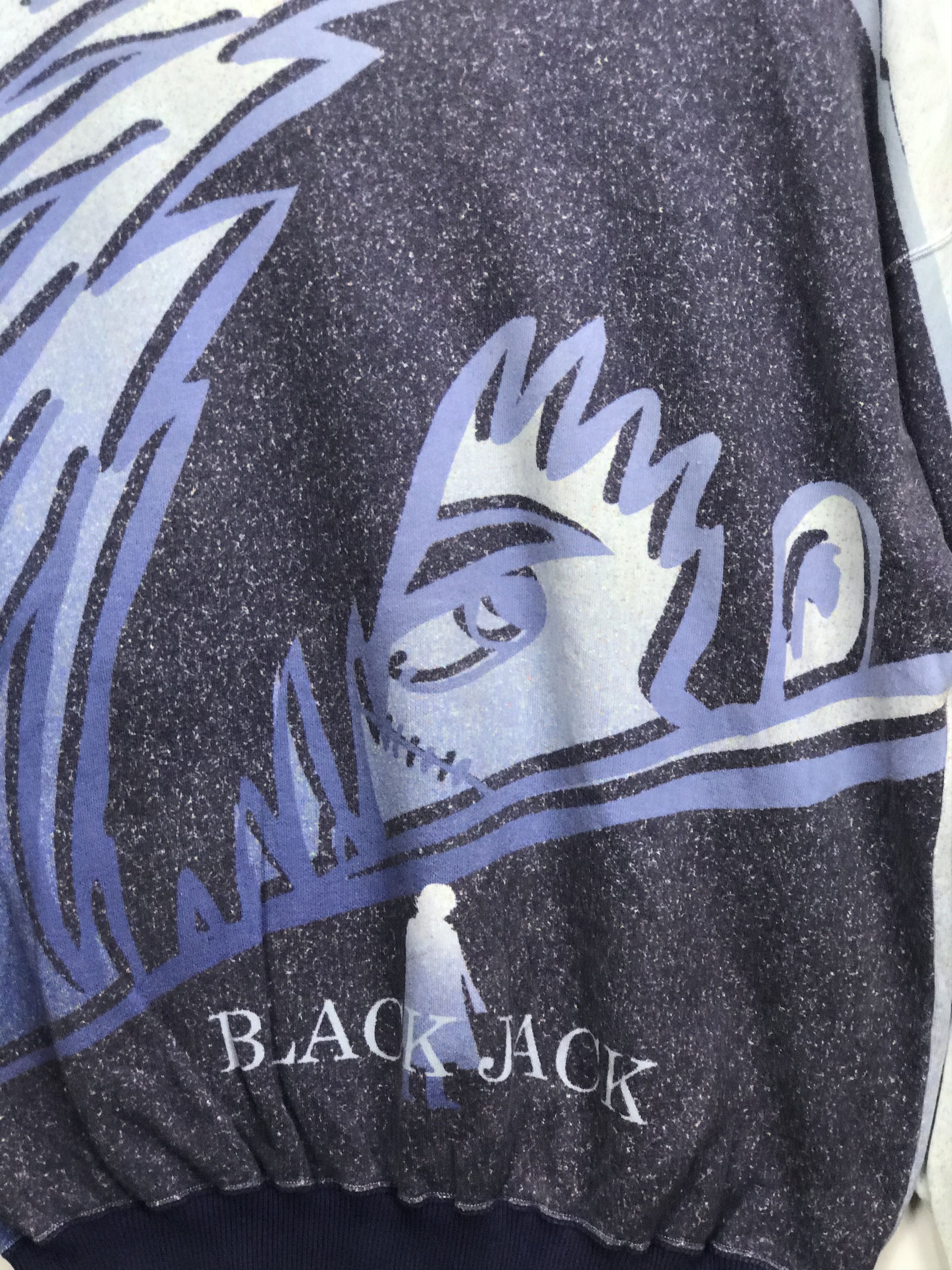 Anime VINTAGE BLACK JACK ANIME BY TEZUKA FULLPRINT SWEATSHIRT Size US L / EU 52-54 / 3 - 2 Thumbnail