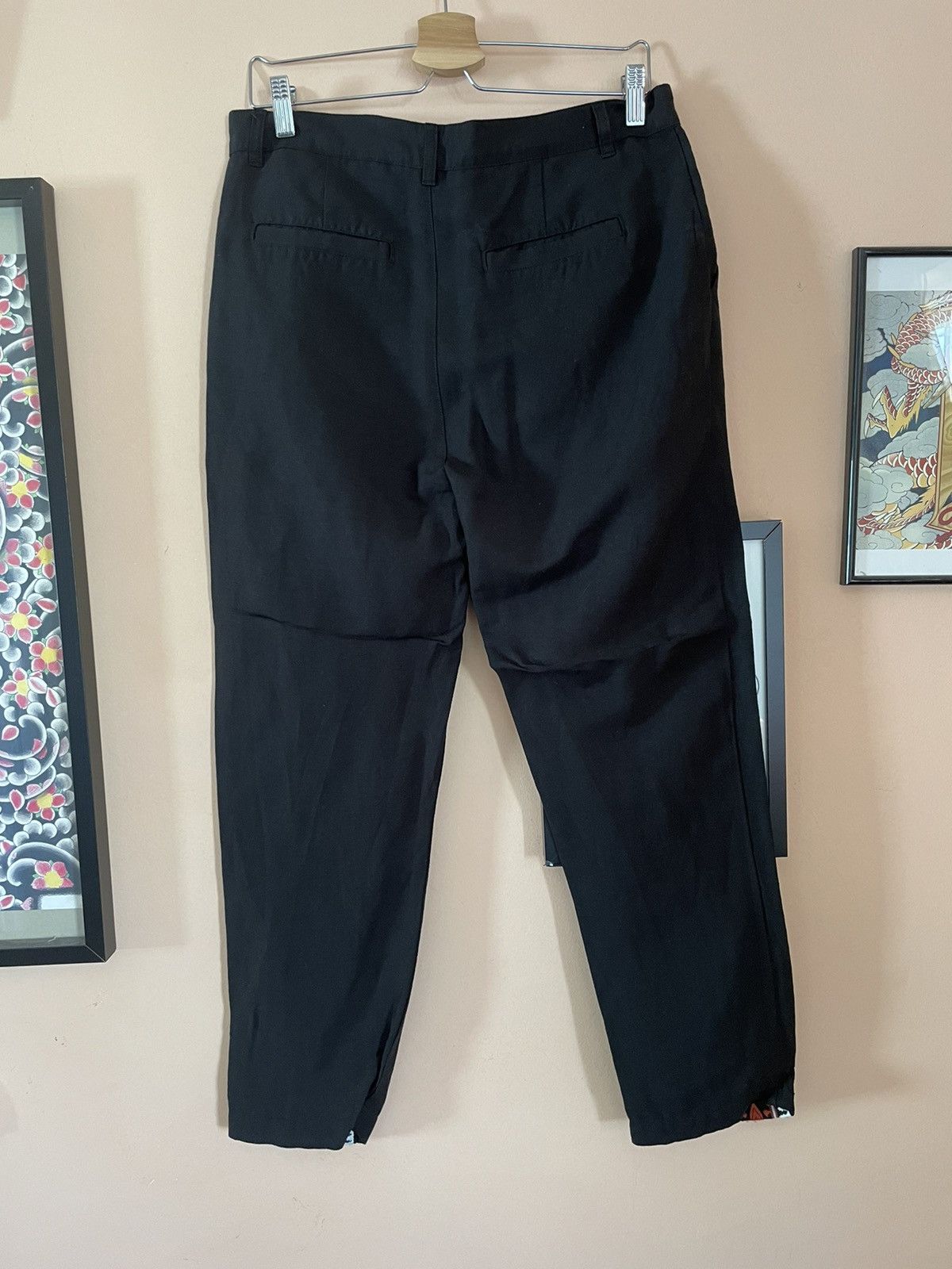 Zara Zara African Afro pattern linen pants Size US 32 / EU 48 - 4 Thumbnail