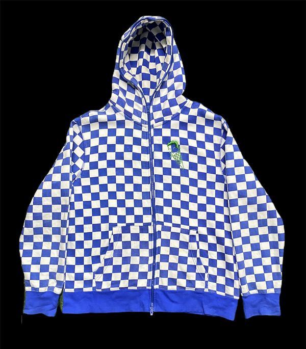 Billionaire boys best sale club checkered hoodie