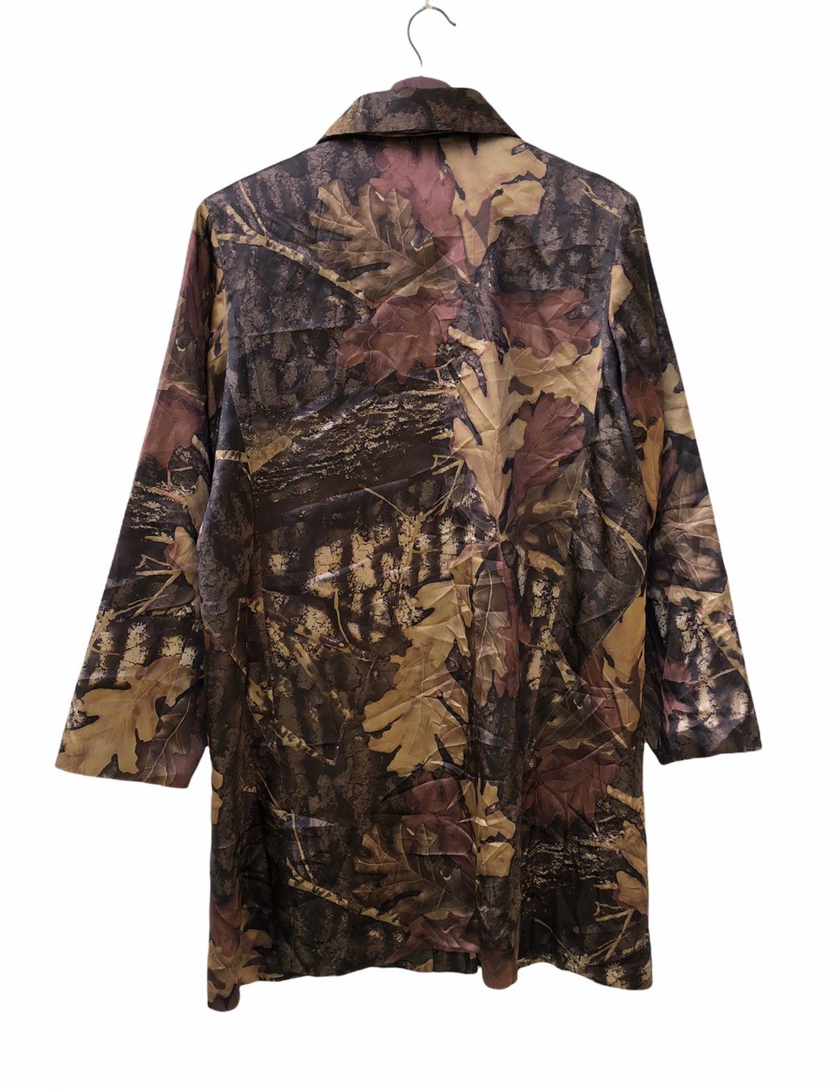 Japanese Brand LA BREZZA fullprint floral design jacket soft silk style Size M / US 6-8 / IT 42-44 - 2 Thumbnail