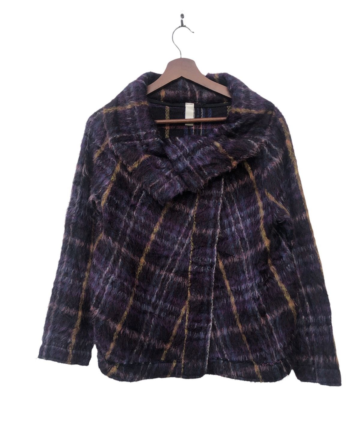 Other ITALIAN DESIGNER TRENDY WENDY CAPES/CLOAK MOHAIR JACKET Size M / US 6-8 / IT 42-44 - 1 Thumbnail