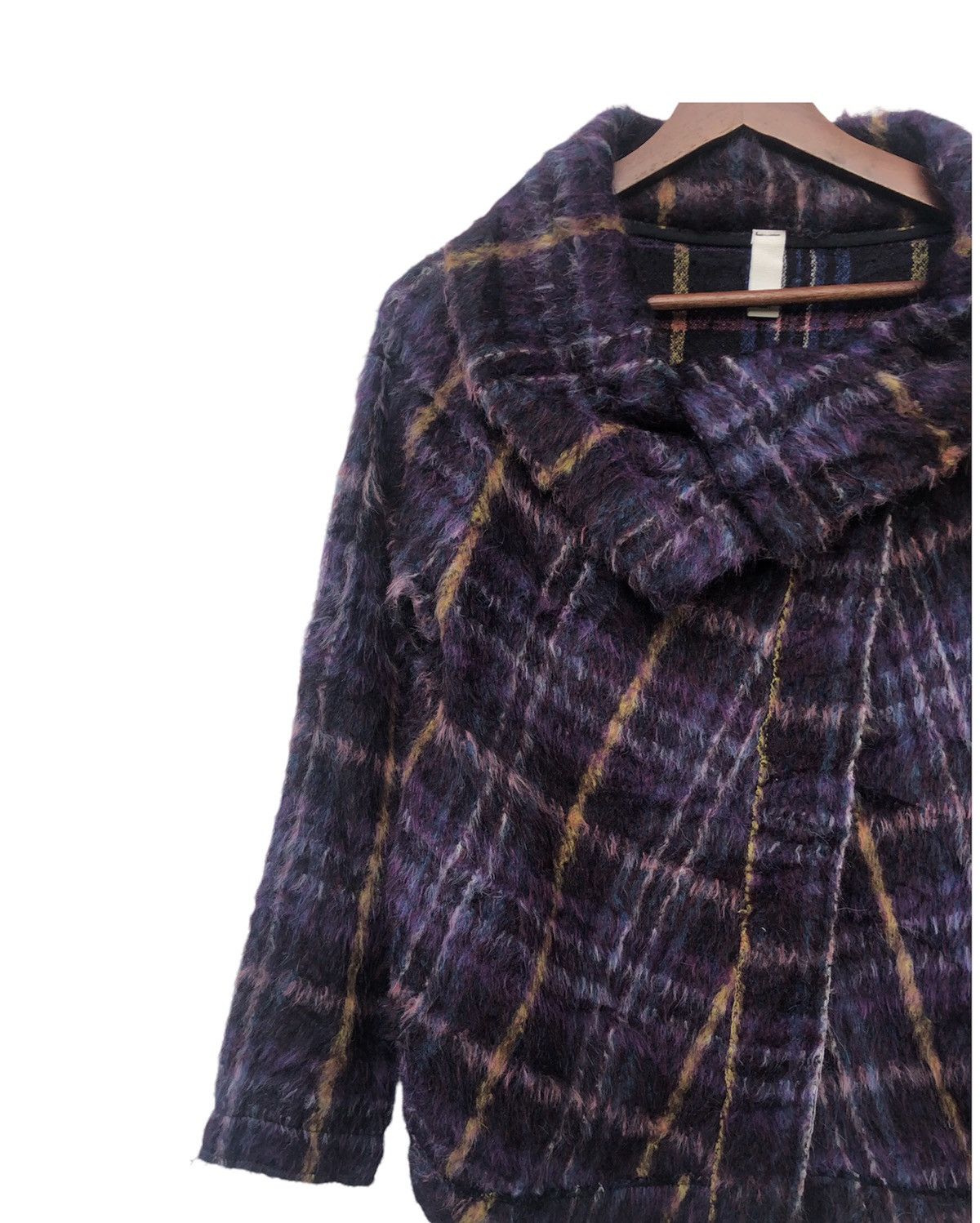 Other ITALIAN DESIGNER TRENDY WENDY CAPES/CLOAK MOHAIR JACKET Size M / US 6-8 / IT 42-44 - 4 Thumbnail