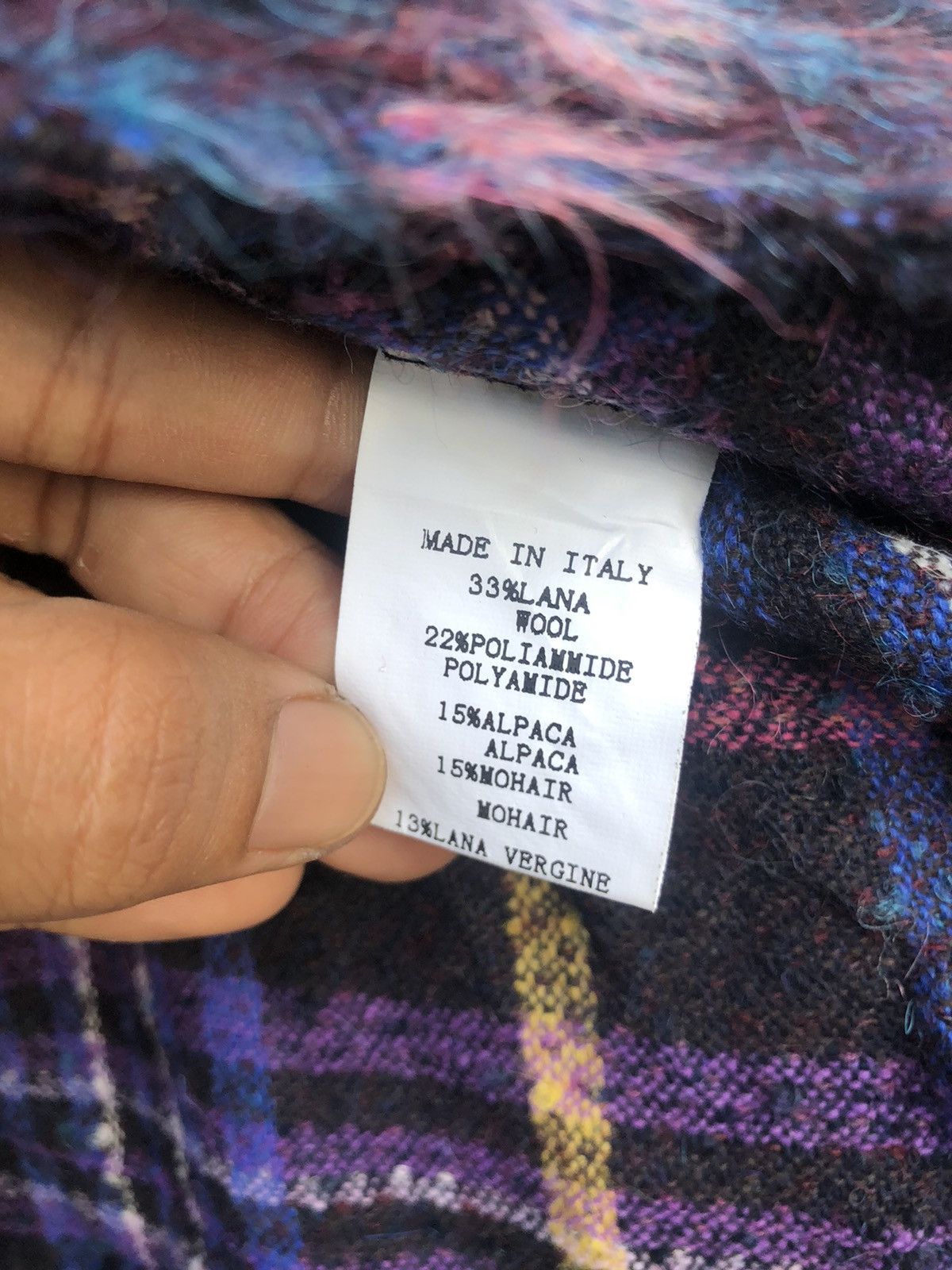 Other ITALIAN DESIGNER TRENDY WENDY CAPES/CLOAK MOHAIR JACKET Size M / US 6-8 / IT 42-44 - 9 Thumbnail
