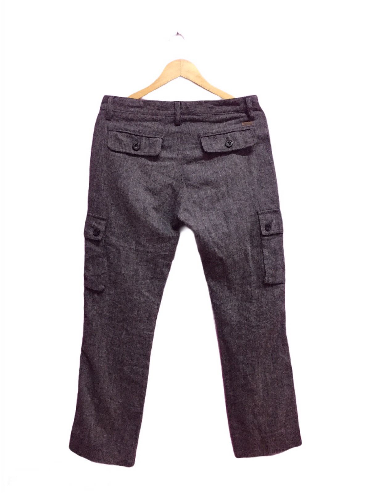 Eddie Bauer Last Drop Vintage Eddie Bauer Wool Cargo Pants Size US 34 / EU 50 - 2 Thumbnail