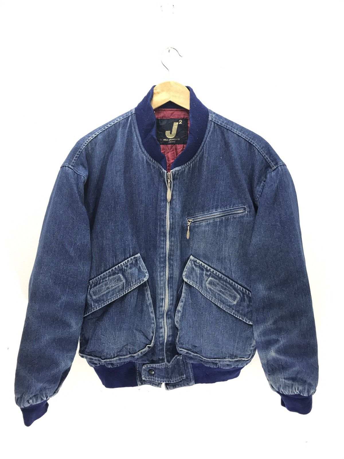 Junko Shimada × Mr. Junko Mr Junko Bomber Jacket Denim Native Embroidery Size US M / EU 48-50 / 2 - 3 Thumbnail