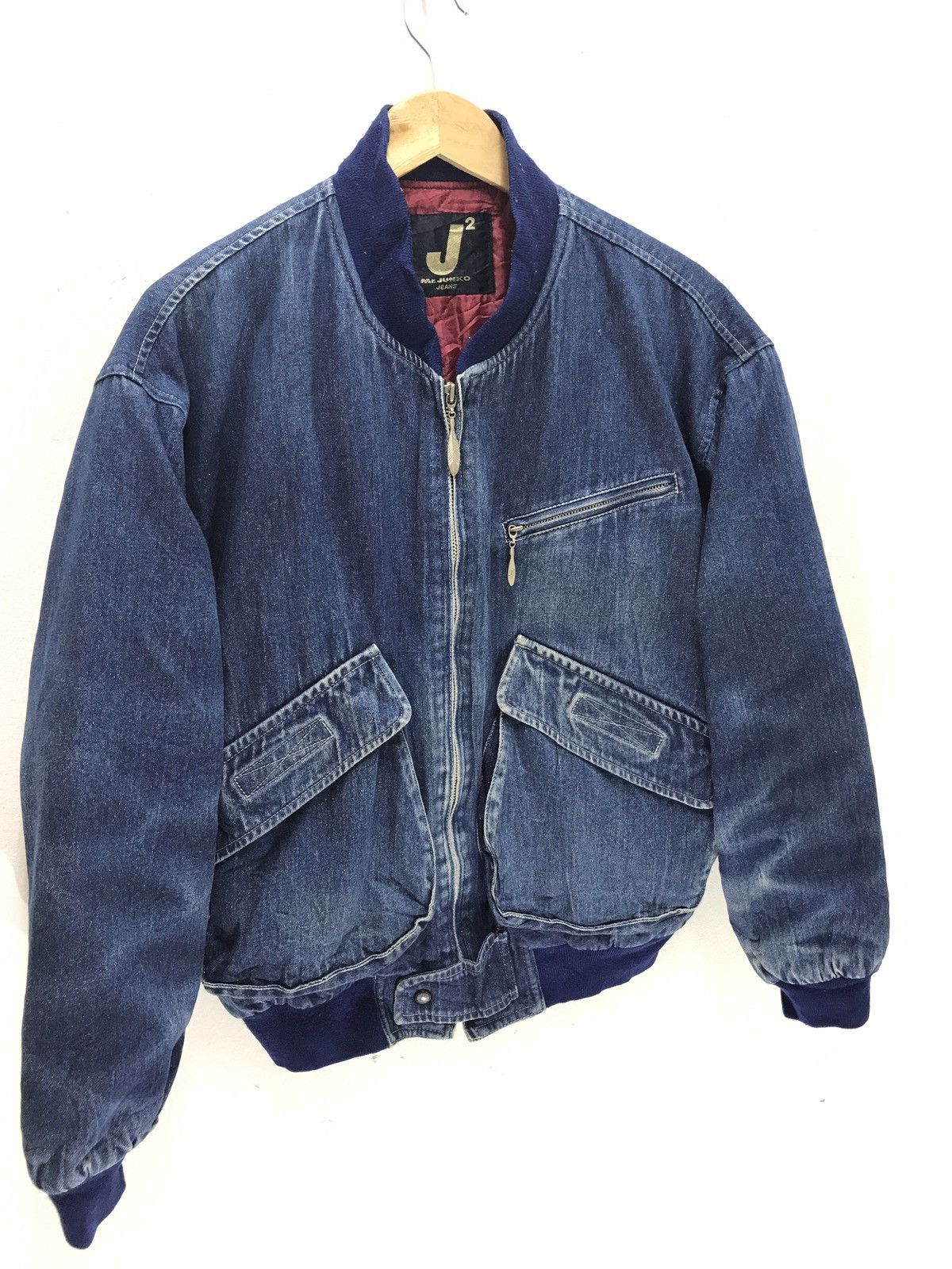 Junko Shimada × Mr. Junko Mr Junko Bomber Jacket Denim Native Embroidery Size US M / EU 48-50 / 2 - 4 Thumbnail
