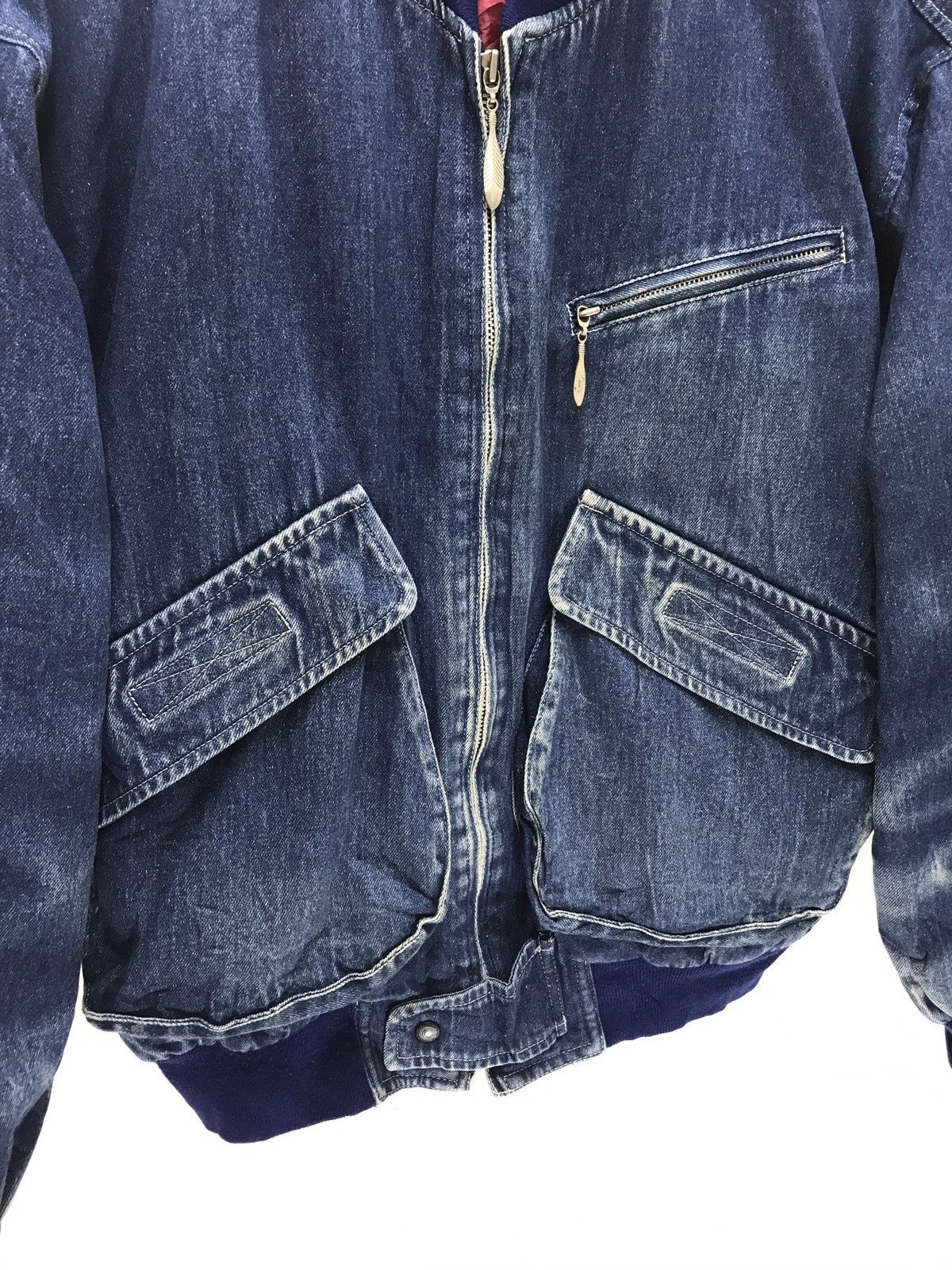 Junko Shimada × Mr. Junko Mr Junko Bomber Jacket Denim Native Embroidery Size US M / EU 48-50 / 2 - 5 Thumbnail