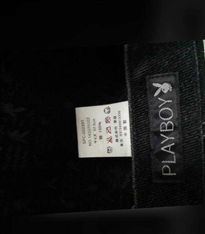 Playboy × Vintage PLAYBOY DENIM BARETTA Size ONE SIZE - 12 Thumbnail