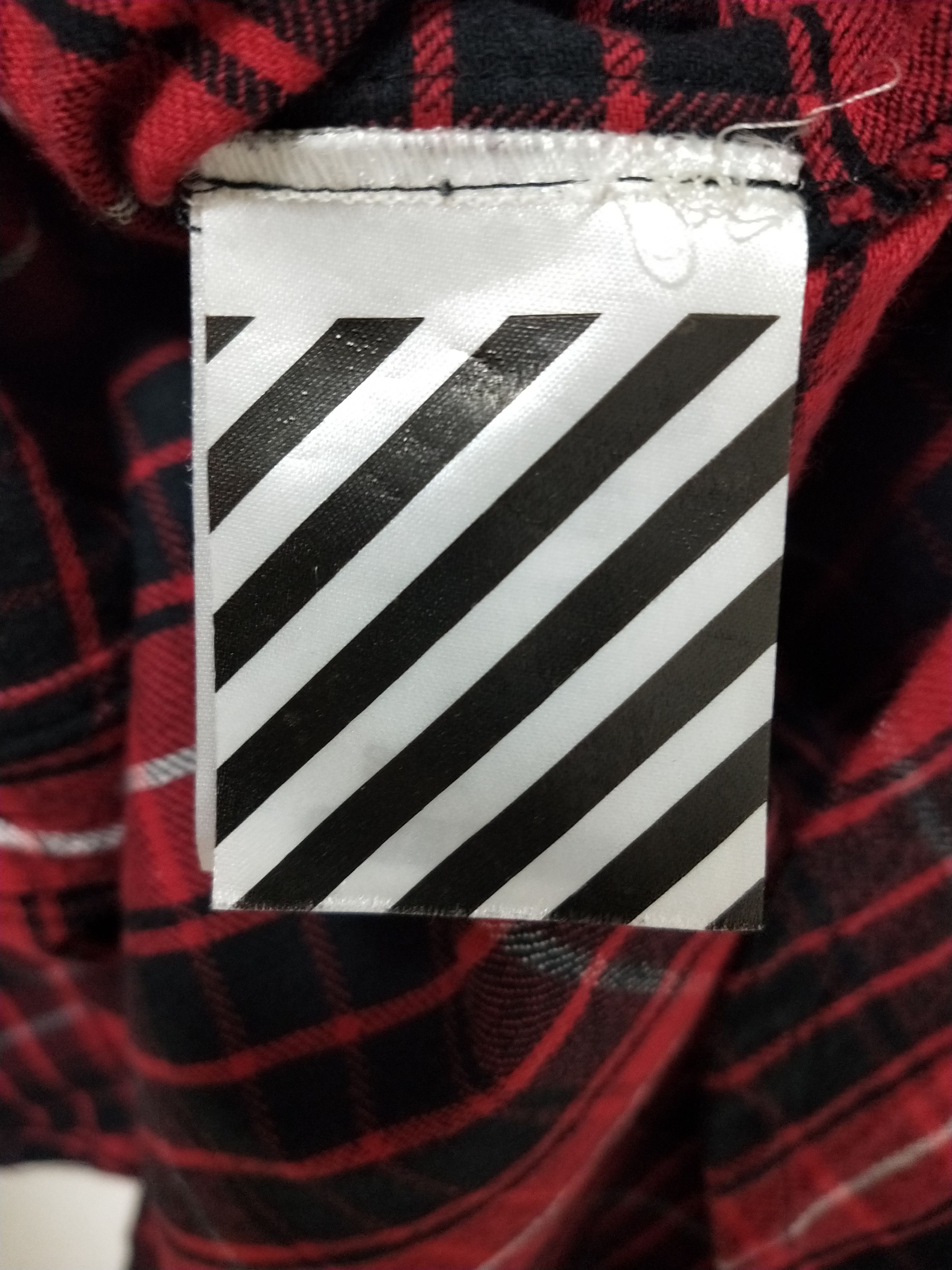 Off-White Diagonals Check Shirt Size US XS / EU 42 / 0 - 6 Thumbnail
