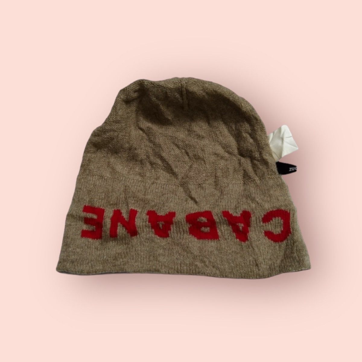 CABANE de ZUCCa × Issey Miyake CABANE DE ZUCCA BEANIE SPELLOUT Size ONE SIZE - 11 Thumbnail