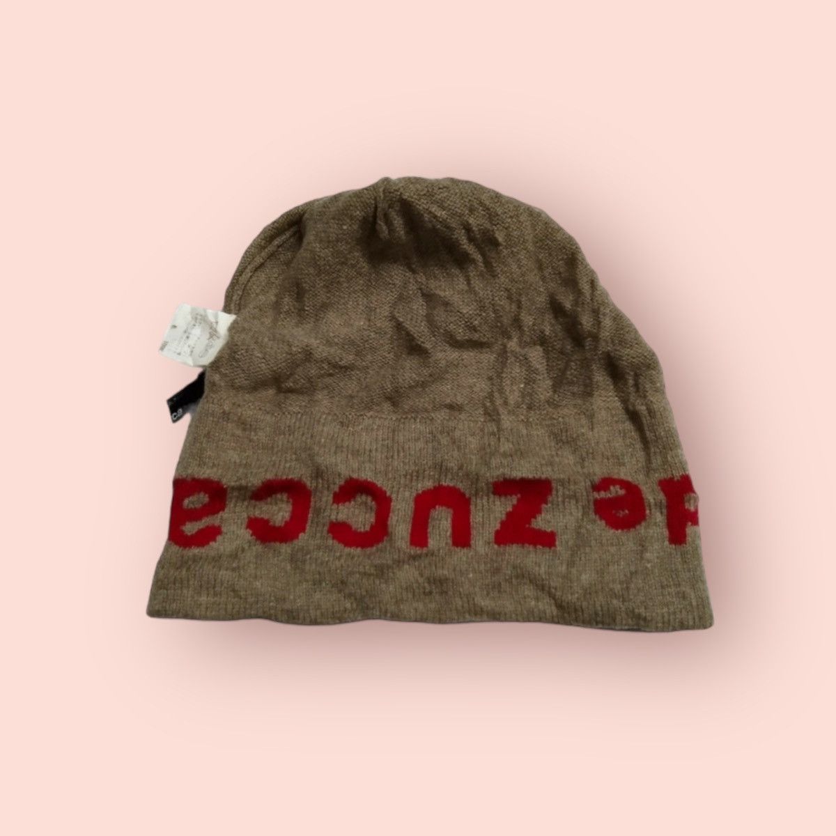 CABANE de ZUCCa × Issey Miyake CABANE DE ZUCCA BEANIE SPELLOUT Size ONE SIZE - 12 Thumbnail
