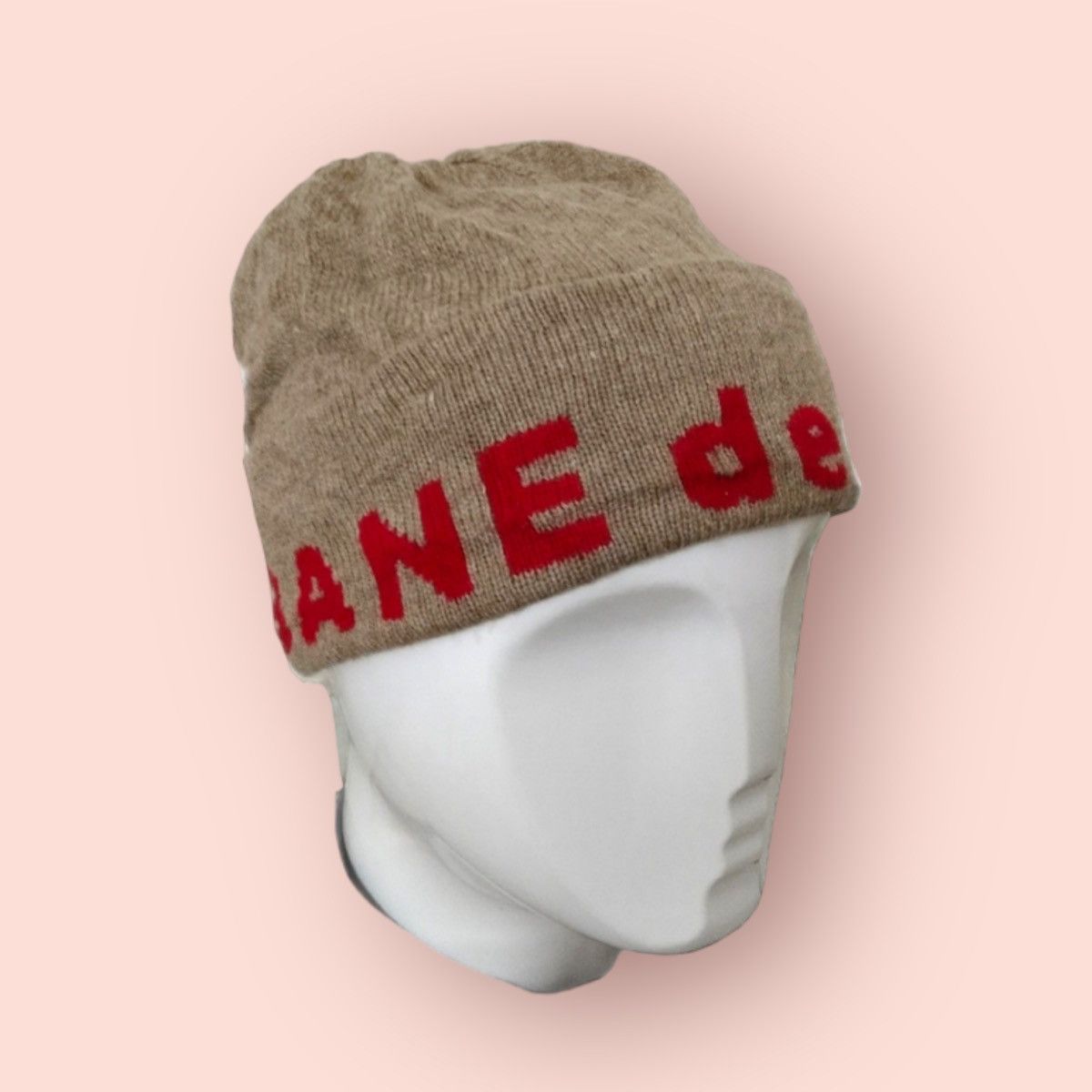 CABANE de ZUCCa × Issey Miyake CABANE DE ZUCCA BEANIE SPELLOUT Size ONE SIZE - 5 Thumbnail