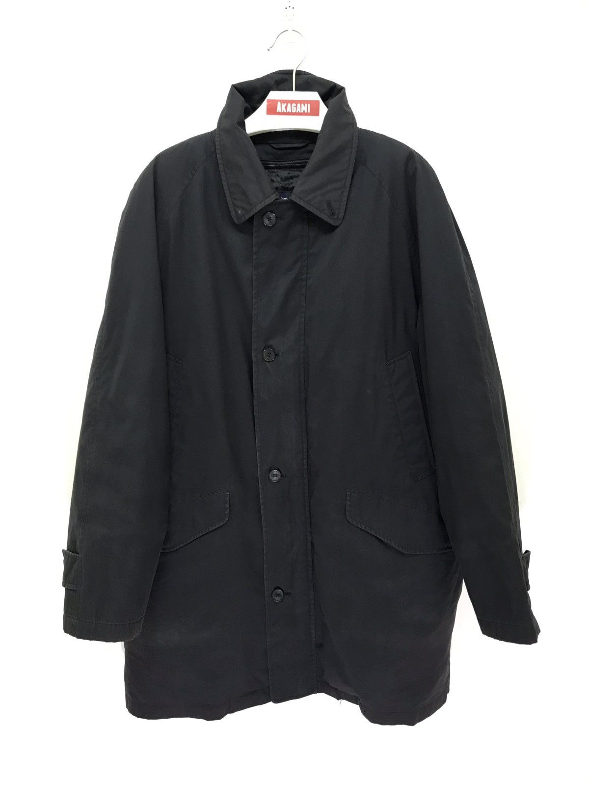 Burberry Burberry London Trench Coat Charcoal Nova Check Puffer 47🟩 Size US L / EU 52-54 / 3 - 2 Thumbnail