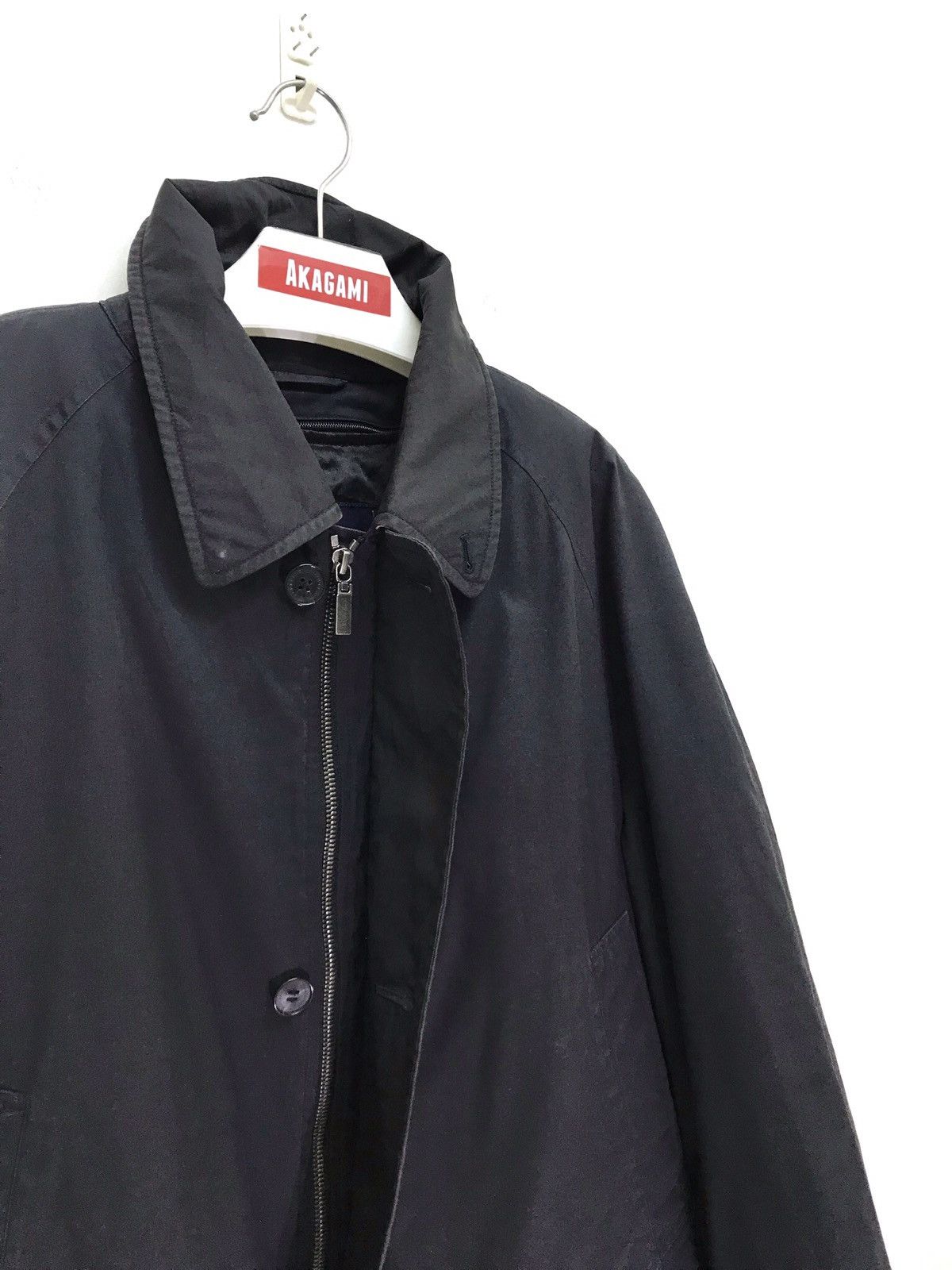 Burberry Burberry London Trench Coat Charcoal Nova Check Puffer 47🟩 Size US L / EU 52-54 / 3 - 5 Thumbnail