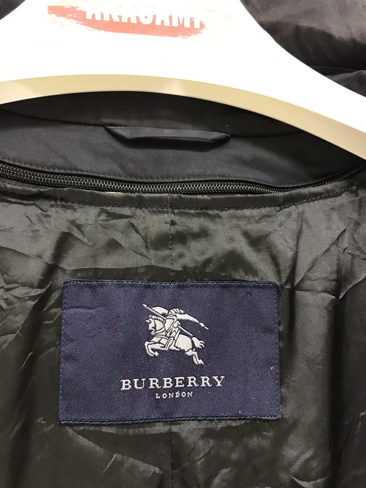 Burberry Burberry London Trench Coat Charcoal Nova Check Puffer 47🟩 Size US L / EU 52-54 / 3 - 10 Thumbnail