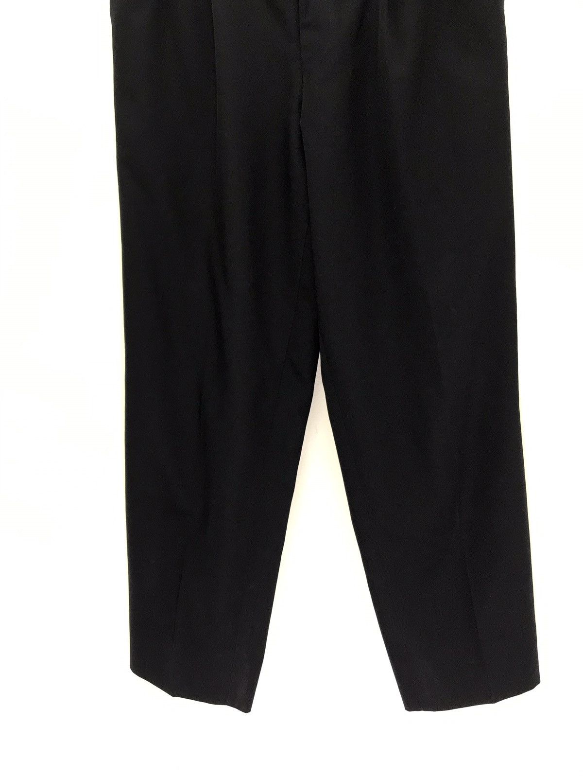 Comme des Garcons 🌟 Vtg 1992 Comme Des Garcons Balloon Wool Trouser Black Size US 29 - 2 Thumbnail