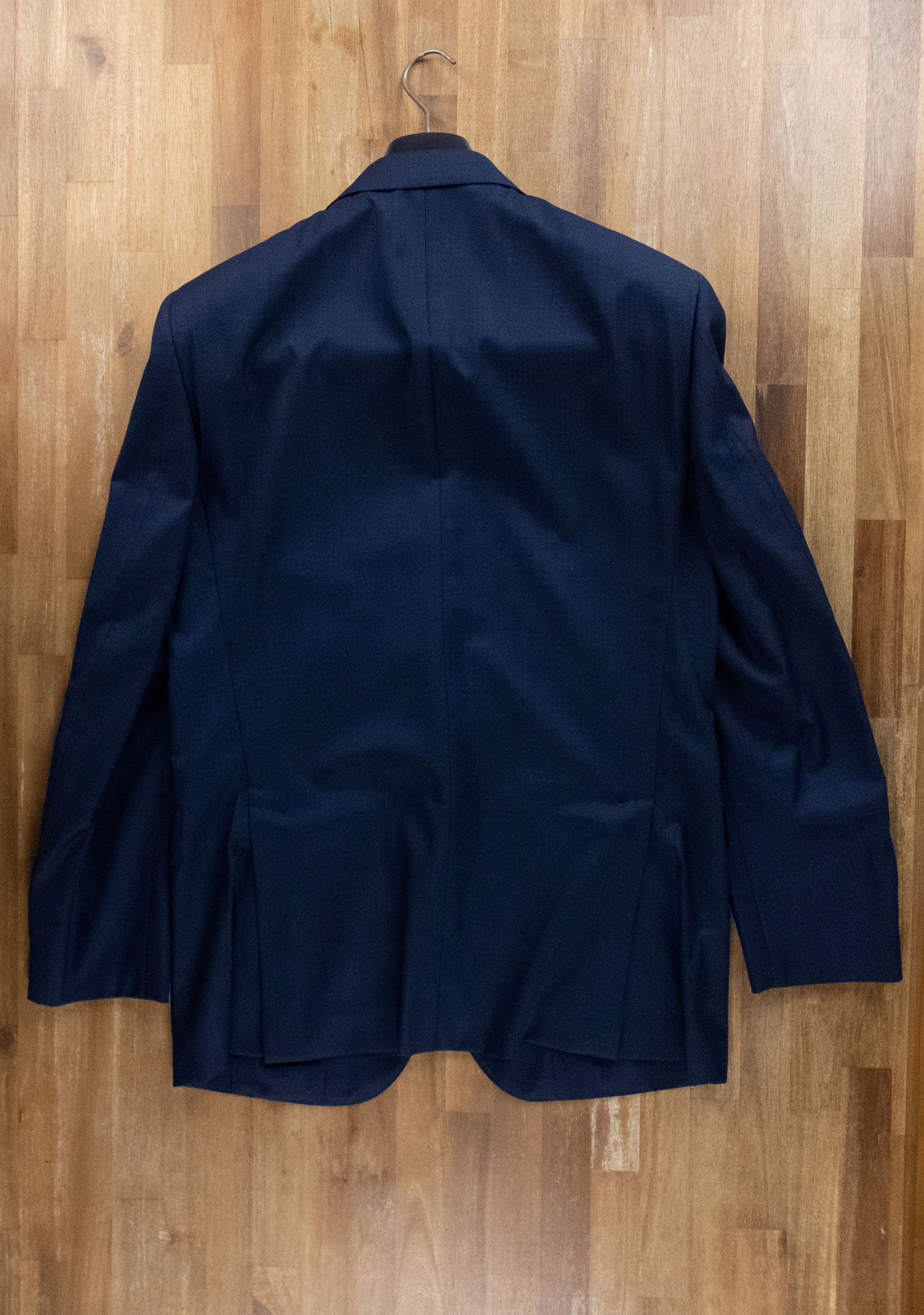 Caruso VAKKO by Caruso navy blue wool blazer jacket 42 US 52 IT Size 42R - 6 Thumbnail