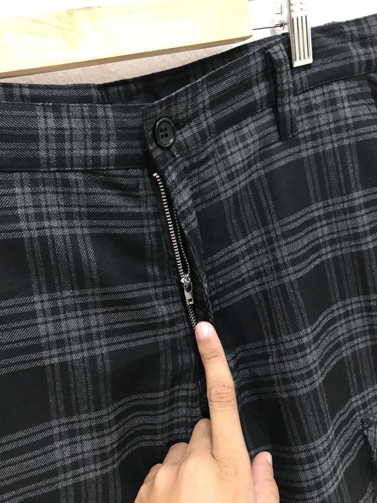 Japanese Brand Suggestion Cargo Tartan Plaid Pant Slim Size US 30 / EU 46 - 4 Thumbnail