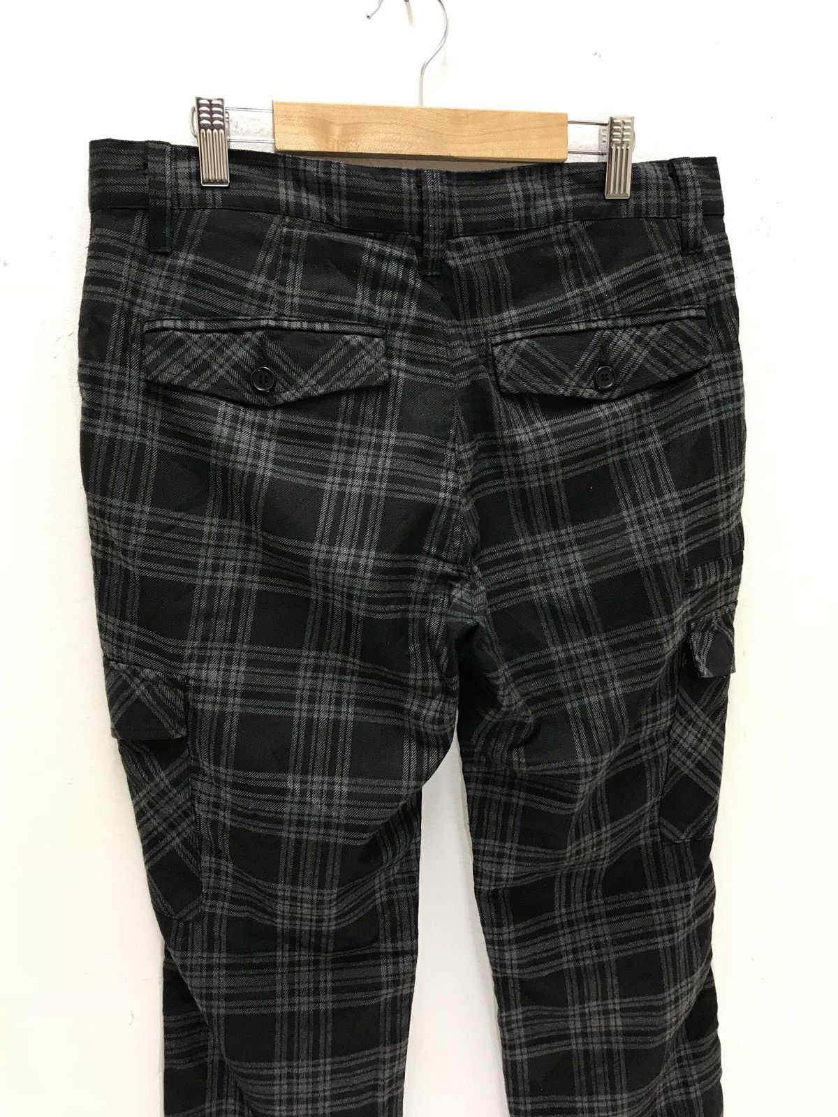 Japanese Brand Suggestion Cargo Tartan Plaid Pant Slim Size US 30 / EU 46 - 7 Thumbnail