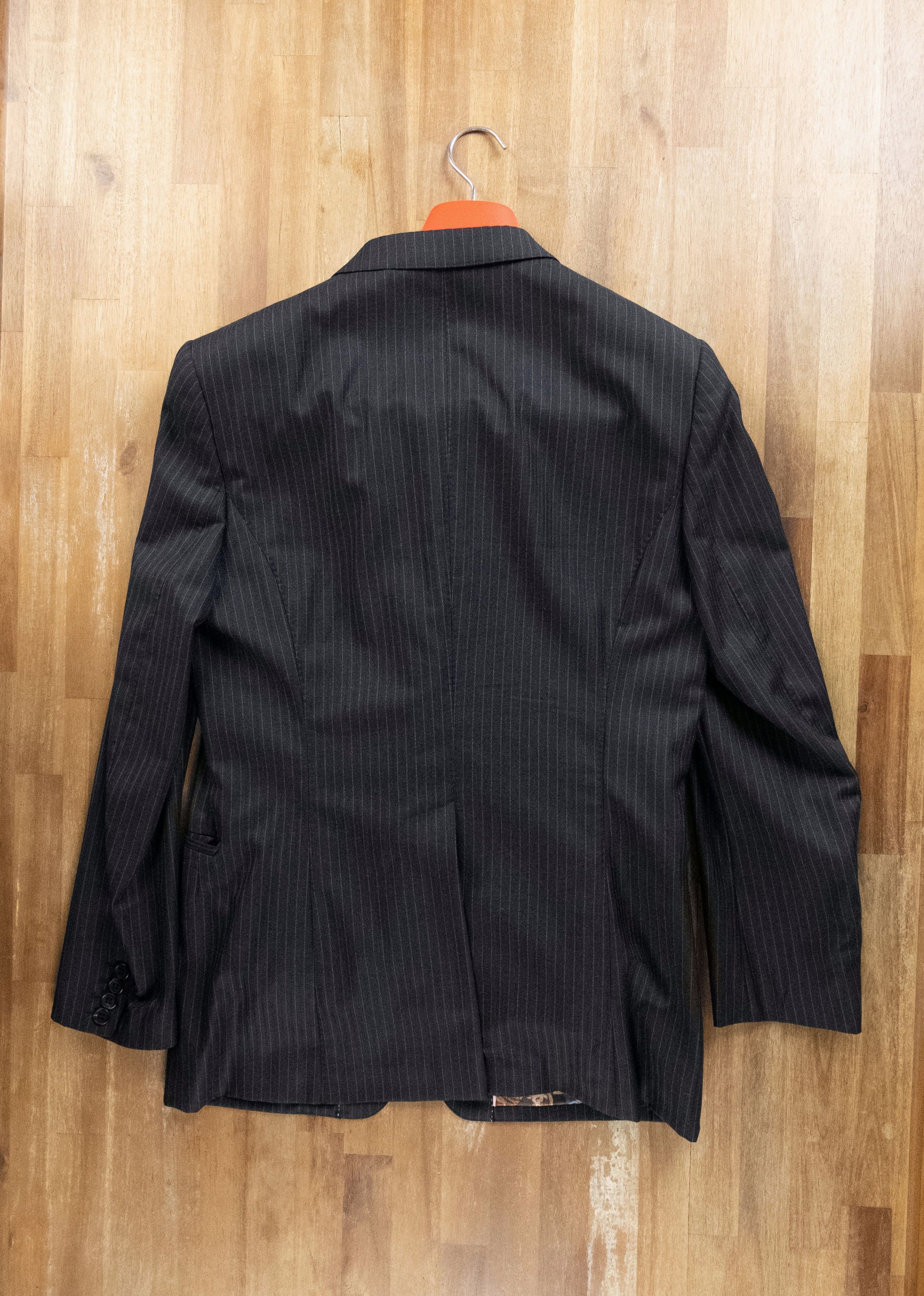 Paul Smith PAUL SMITH mainline gray striped wool suit 40 US 50 IT Size 40R - 6 Thumbnail