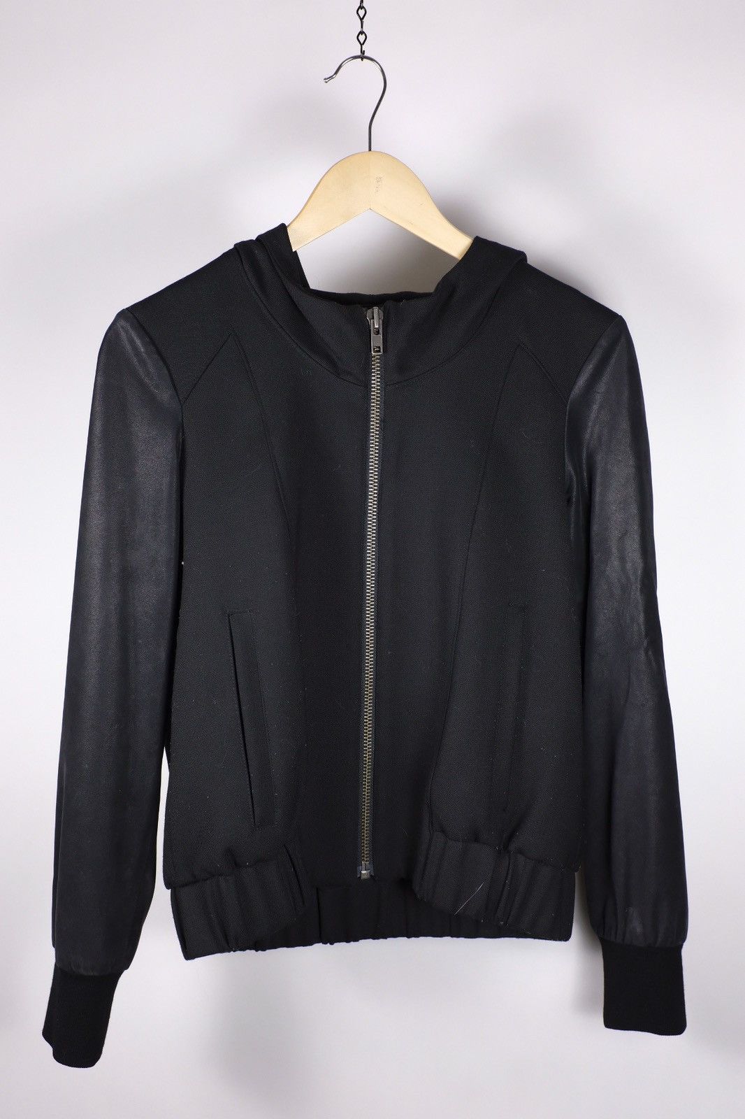 Unisex Helmut Lang Lambskin Hoodie