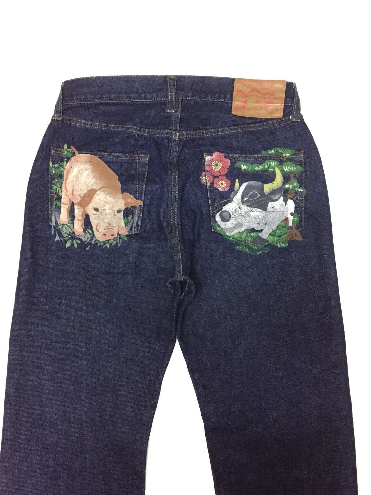 Japanese Brand × Studio D'Artisan Studio d Artisan Rare Denime Japanese Mural Art Size US 31 - 1 Thumbnail